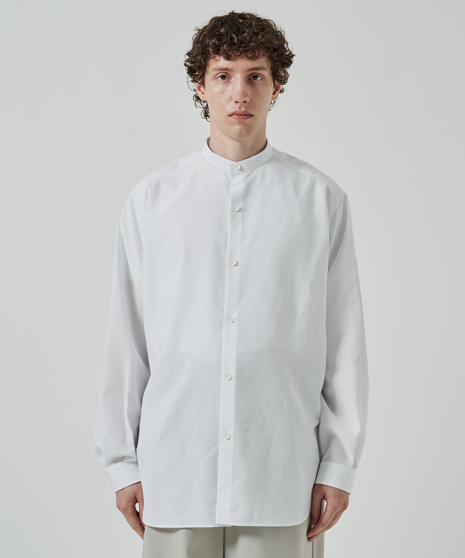 RERACS BAND COLLAR SHIRT THE RERACS