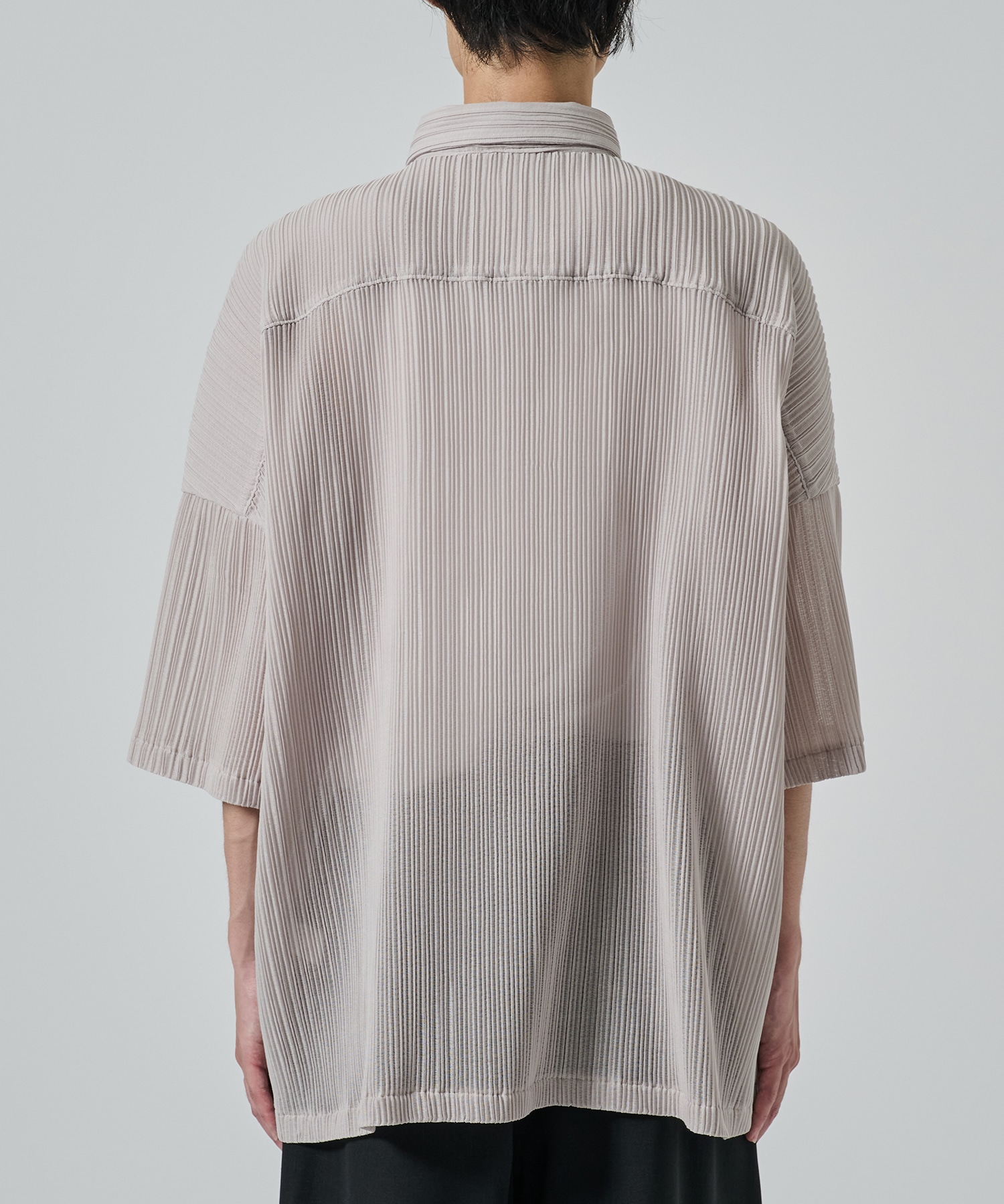 PLEATS SHEER SHIRTS SHAREEF
