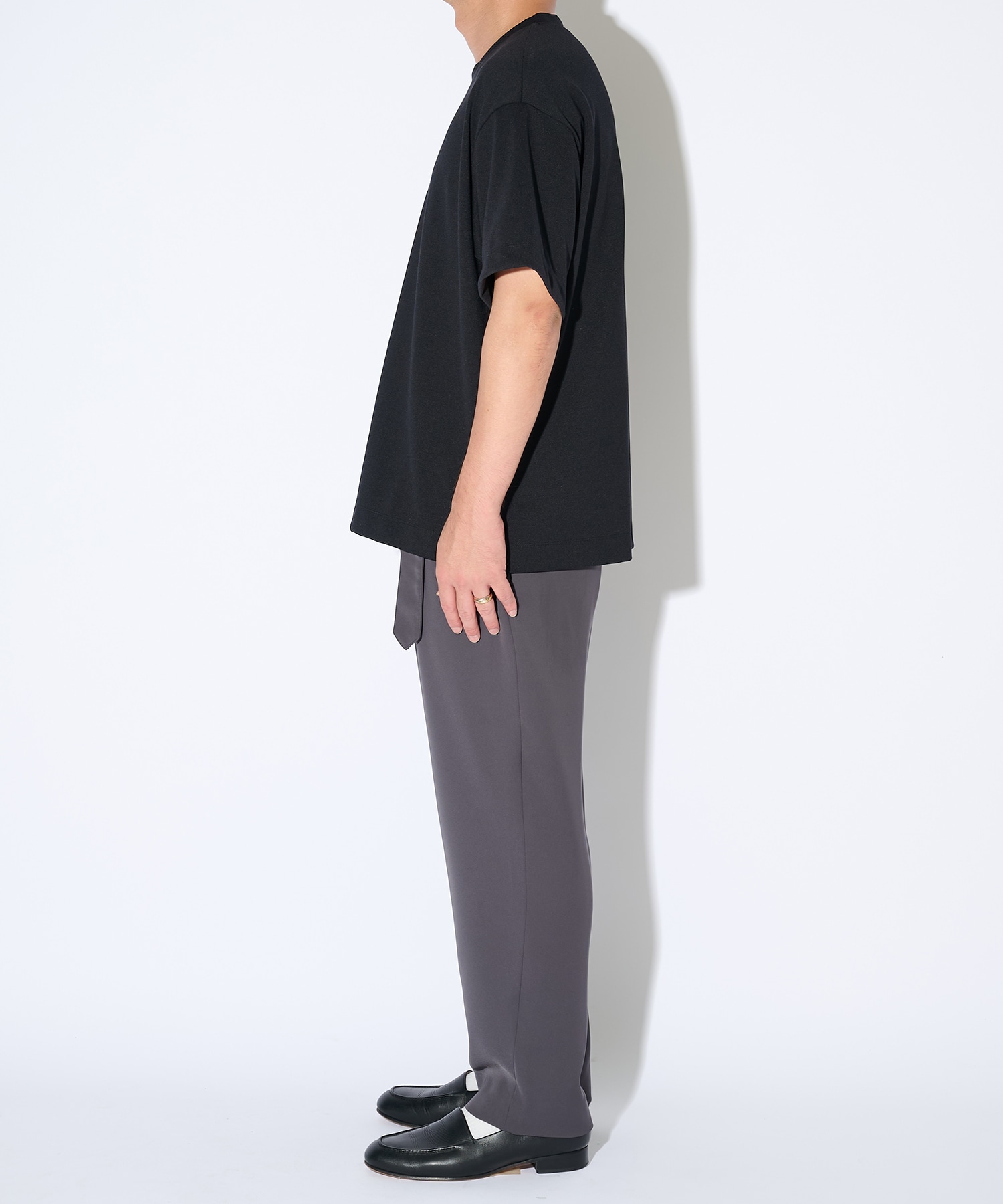 CULLNI Logo Embroidery Ponte Rome Pullover CULLNI