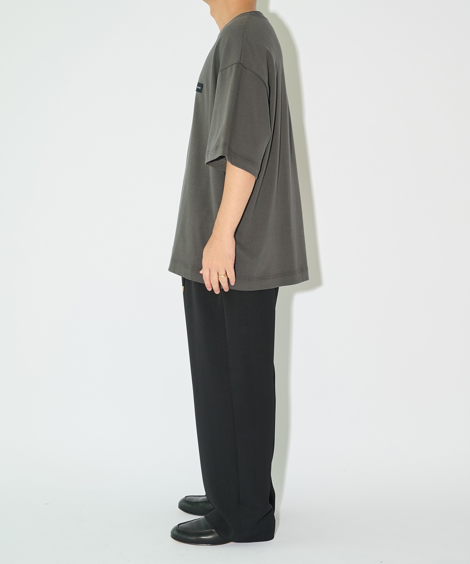 Cotton Jersey Embroidery Patch Pullover CULLNI
