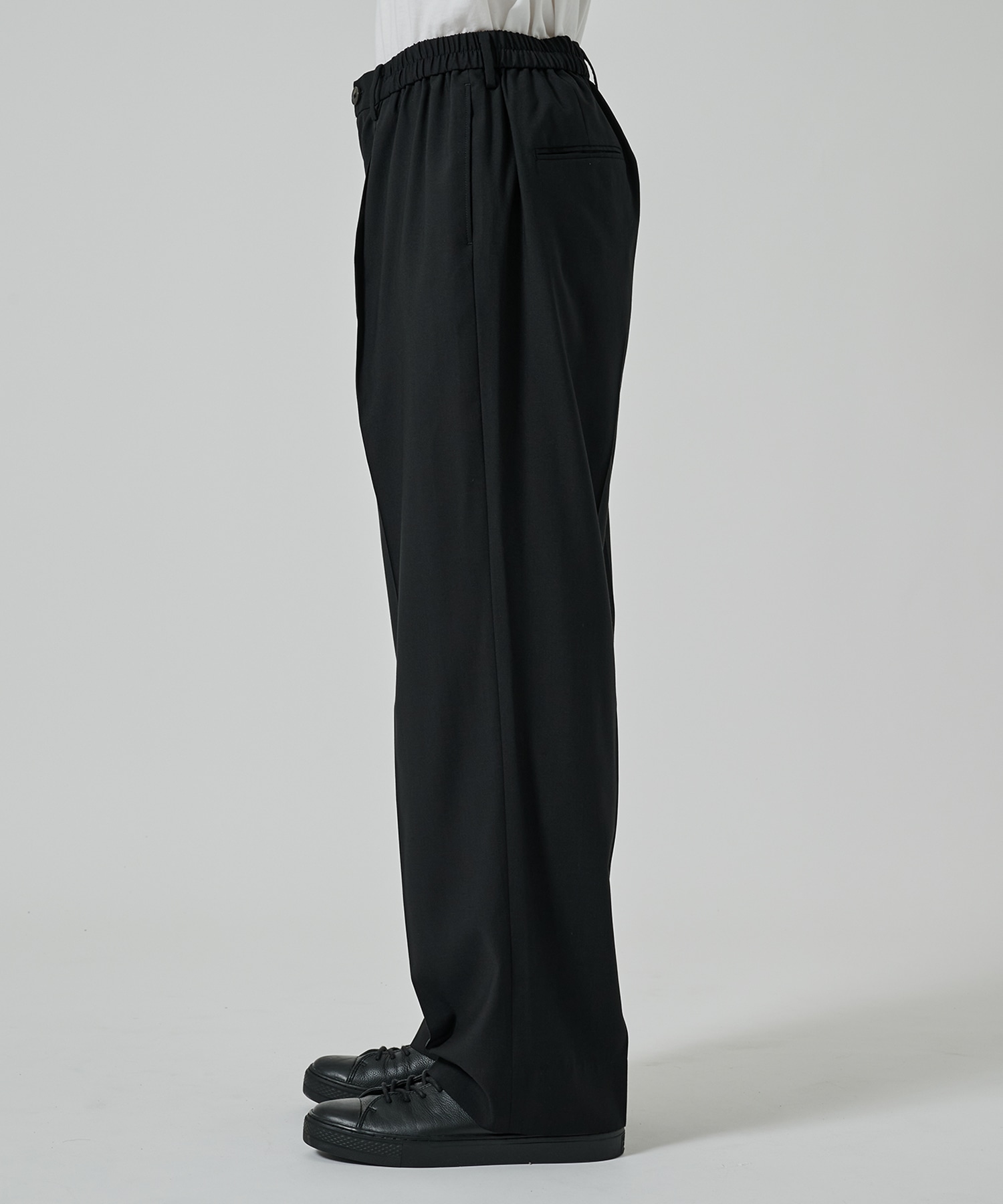 【涼しいウール】COOL WOOL WIDE SLACKS STUDIOUS