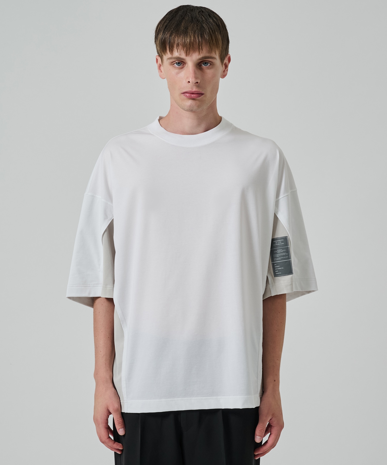 〈別注〉メッシュ切り替えミルスペックTEE N.HOOLYWOOD