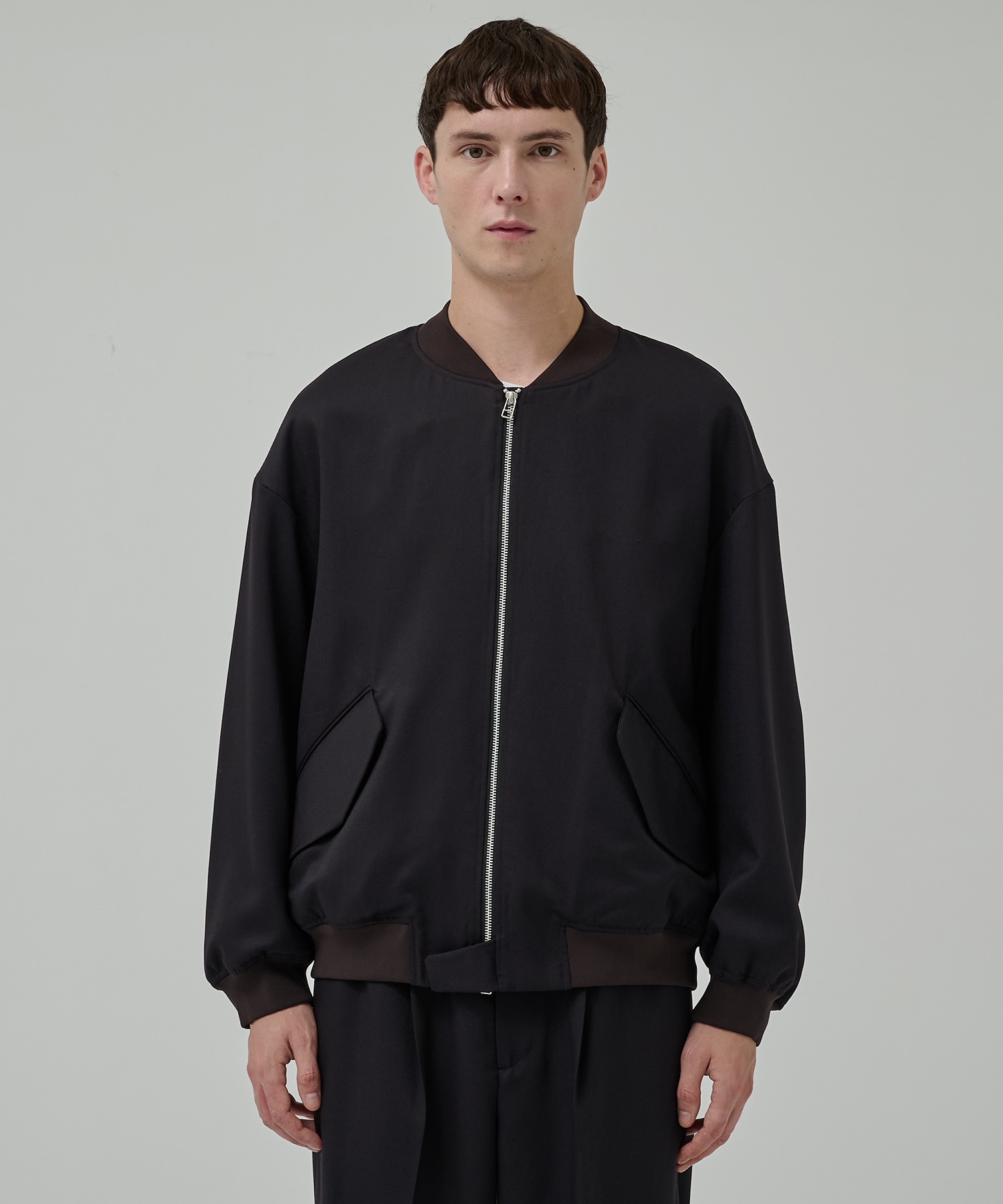 BAP WOOL BOMBER JACKET STUDIOUS