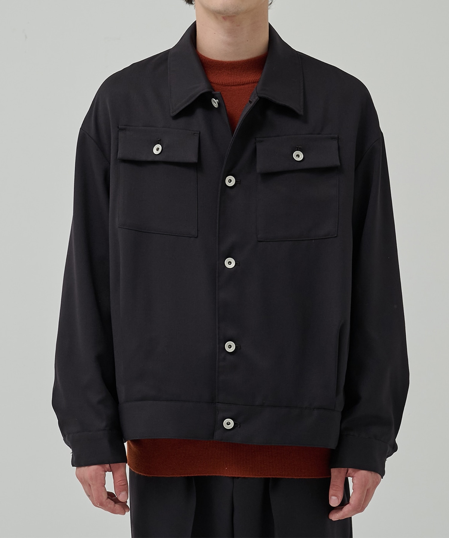 BAP WOOL TRUCKER JACKET STUDIOUS