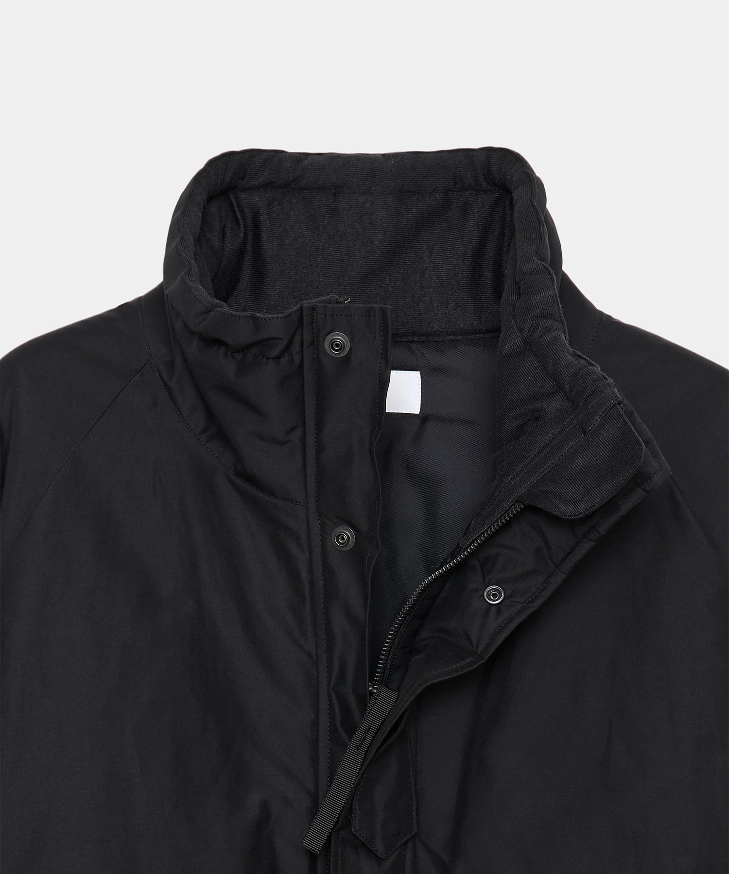 オーガニックコットンブラタクシルク高密度タイプライター / パフドECWCSジャケット MARKAWARE/marka