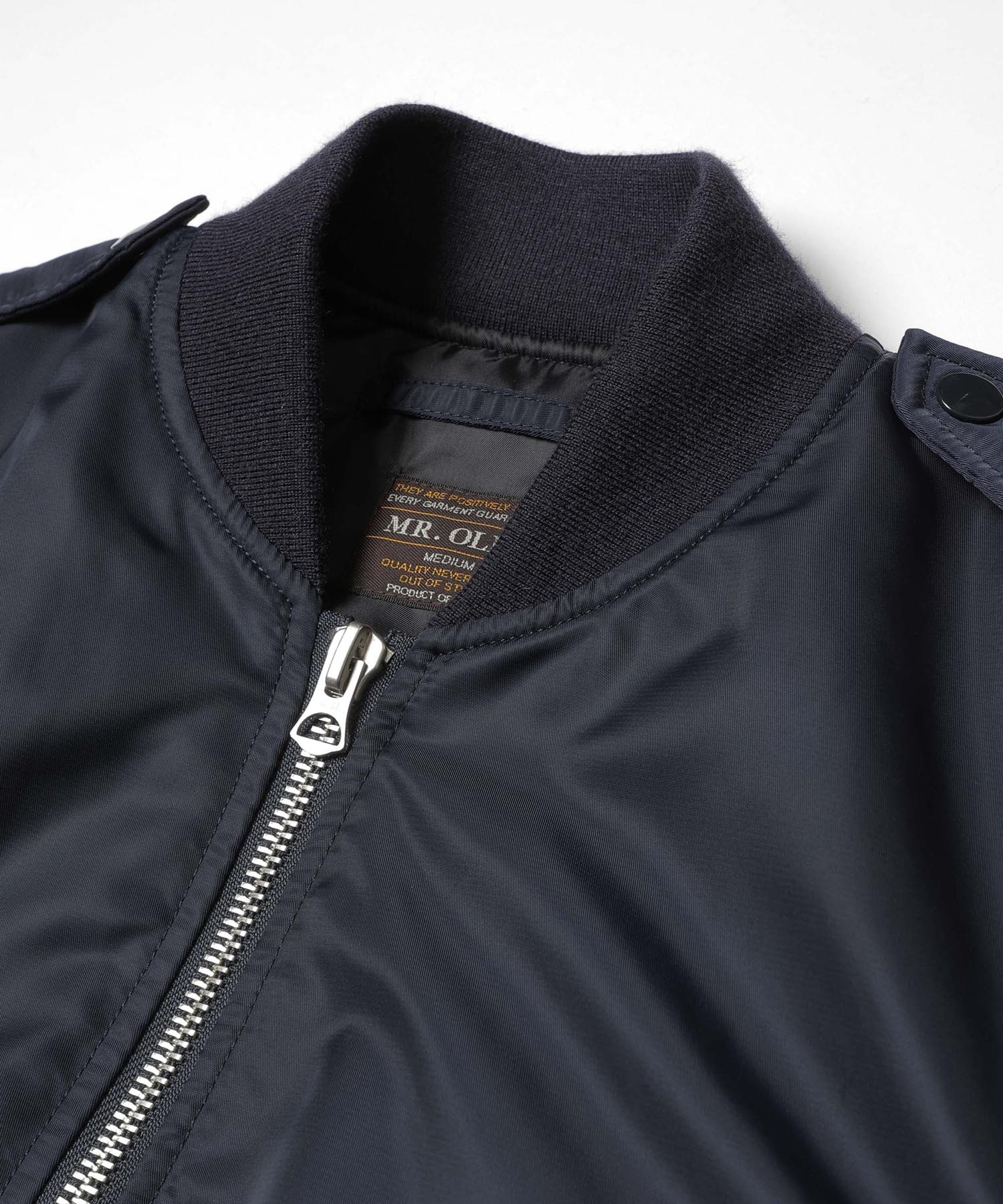 MILITARY NYLON /L-2 FLIGHT JACKET MR.OLIVE