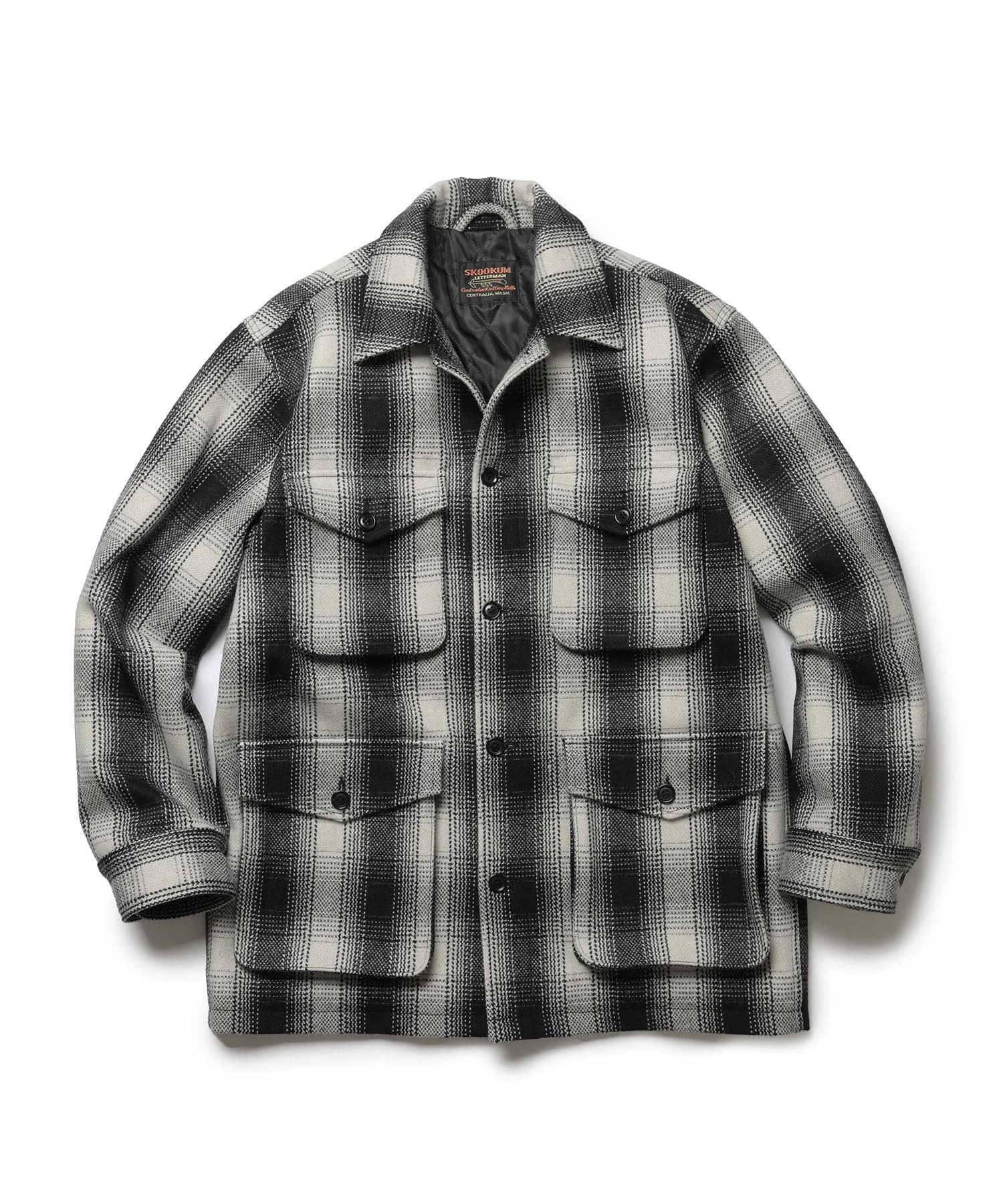 SKOOKUM COLLABORATION /MACKINAW JACKET MR.OLIVE