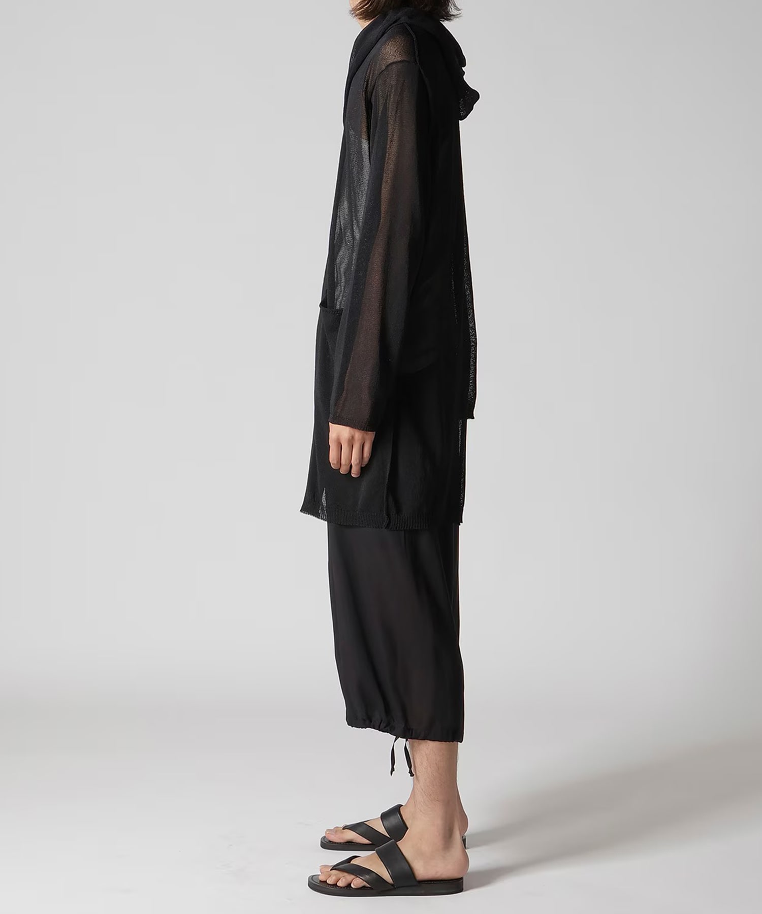 HK-K82-988 EMBROIDERY HOODED CD Yohji Yamamoto