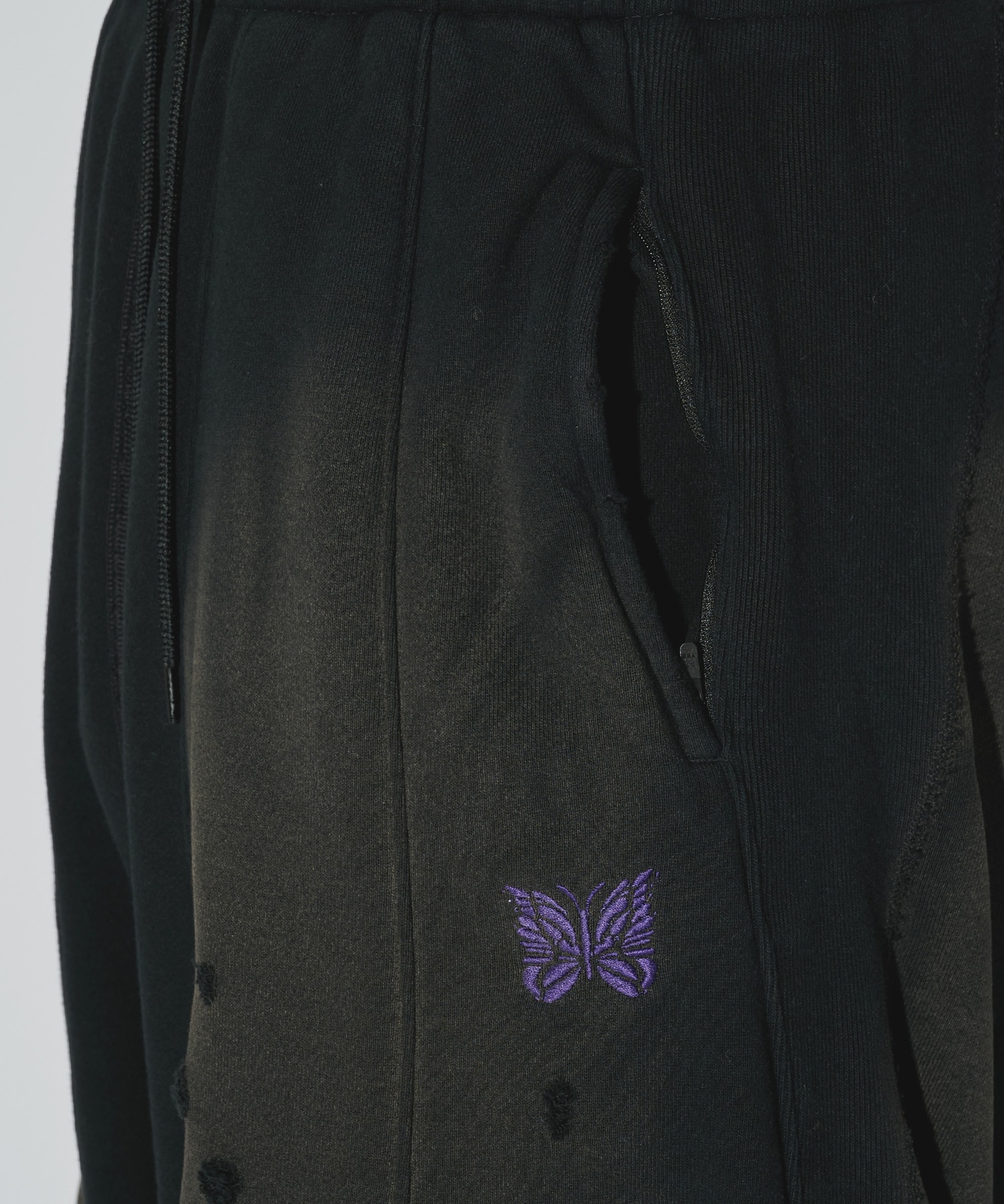 別注 Deconstructed H.D. Sweat Pant - Cotton French Terry NEEDLES