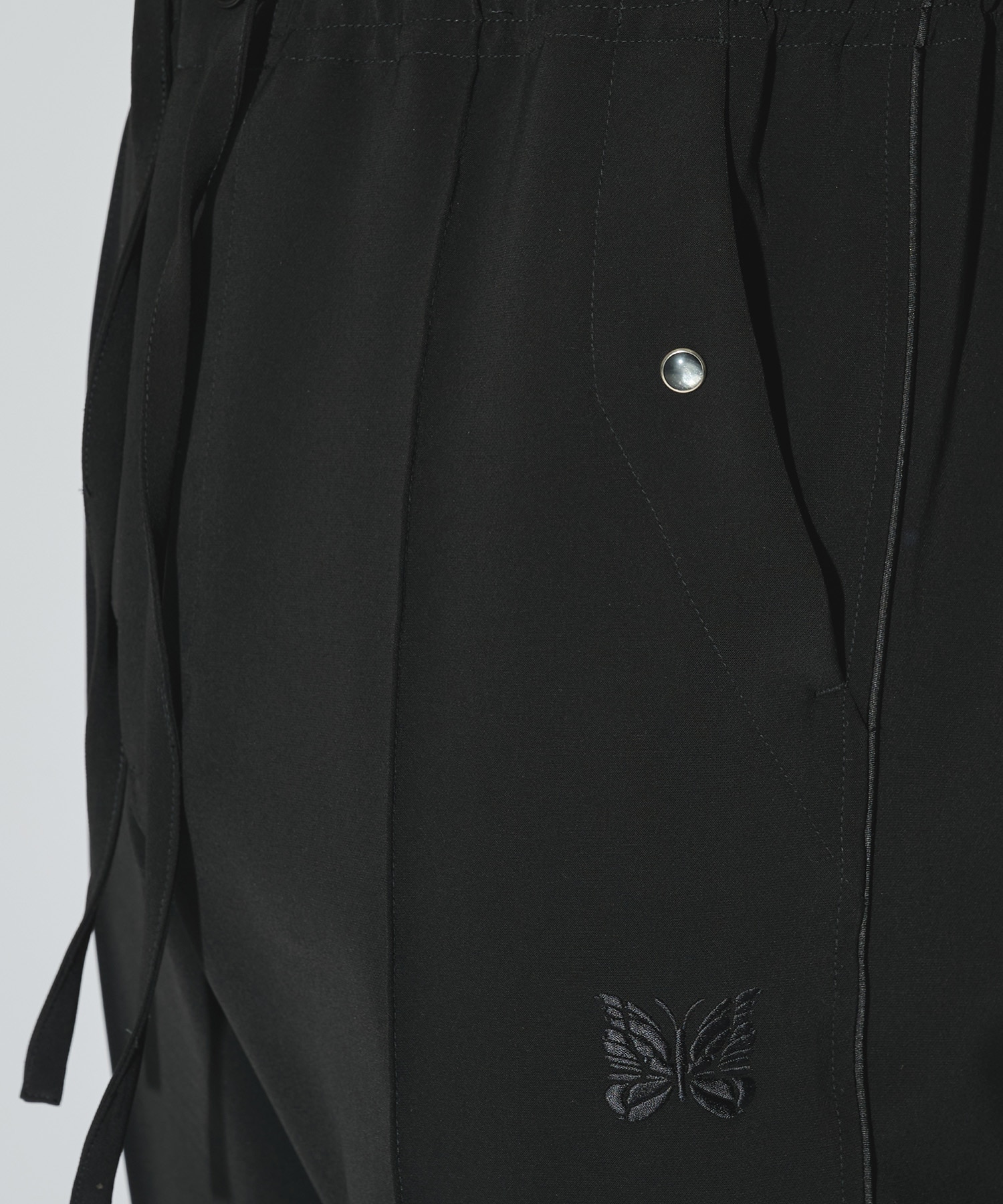 別注 Piping Cowboy Pant - PE/PU Double Cloth NEEDLES