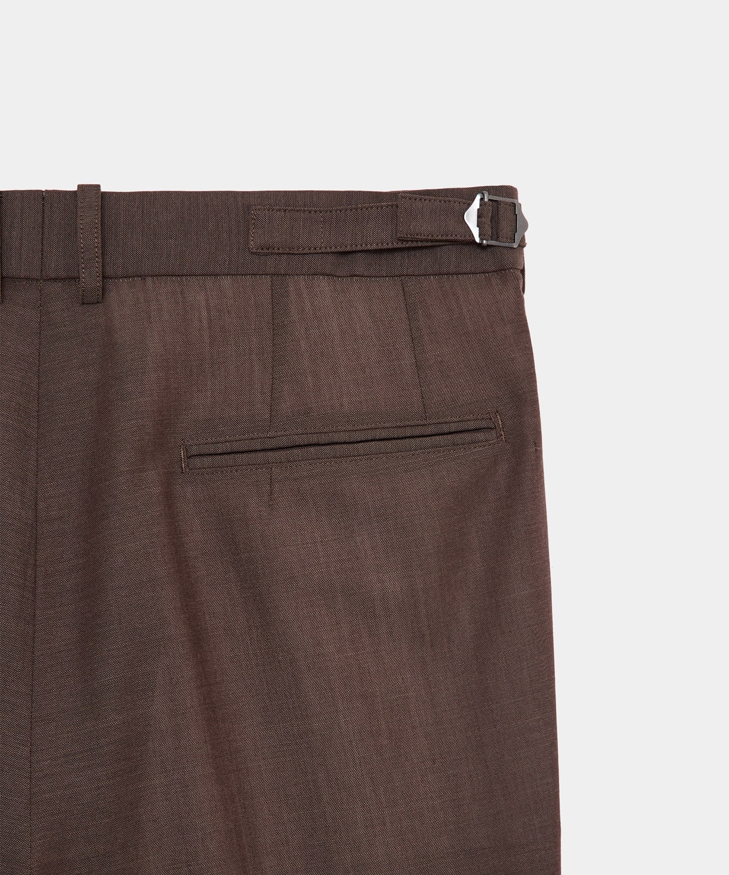 ONE TUCK WIDE TROUSERS 