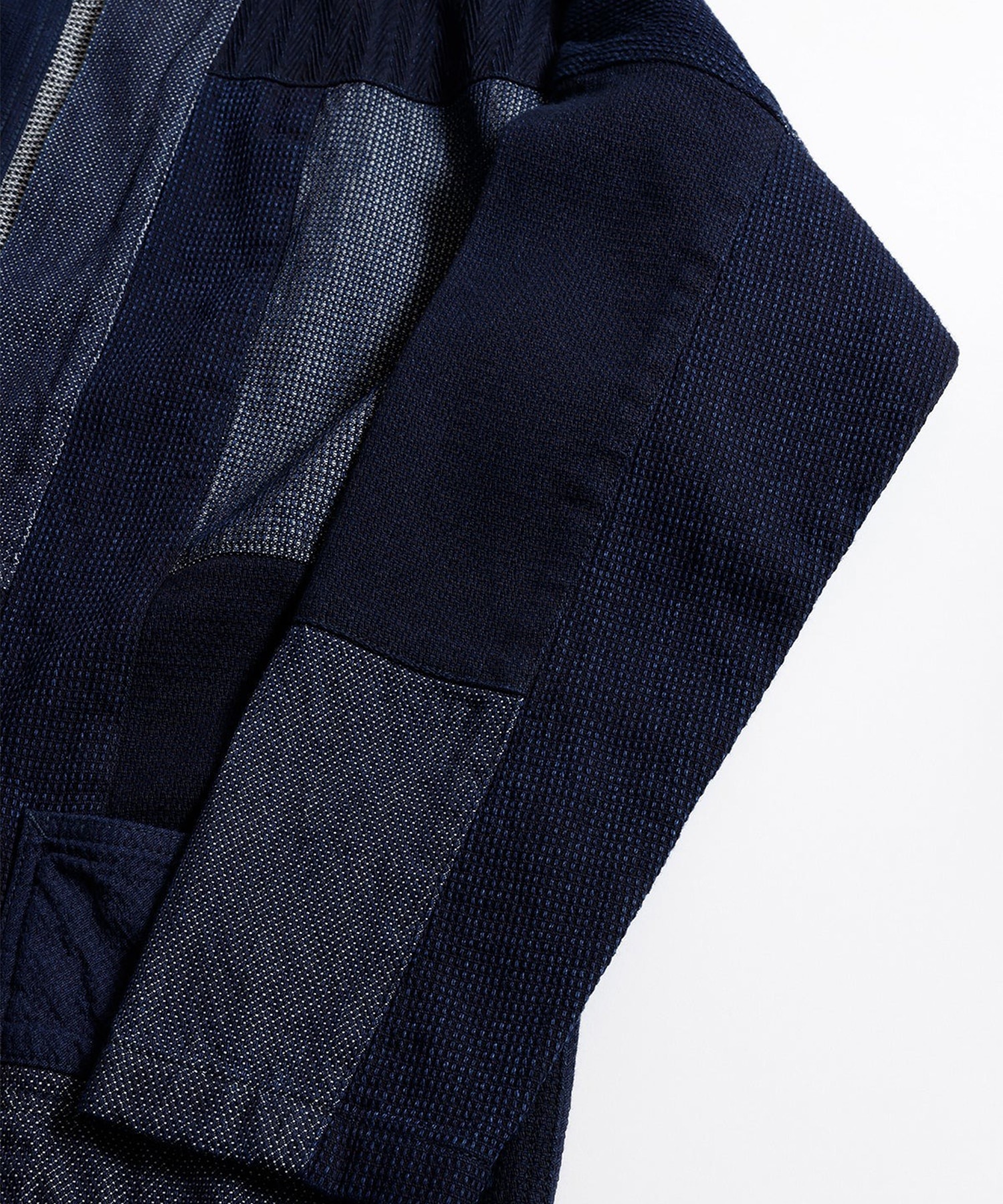 PACHWORK HAORI JACKET RINSE FDMTL