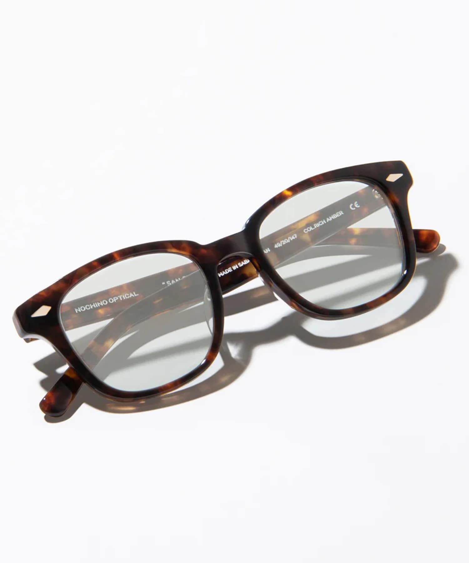 SANSUI #3 RICH AMBER × GREY GREEN to D.GREY NOCHINO OPTICAL