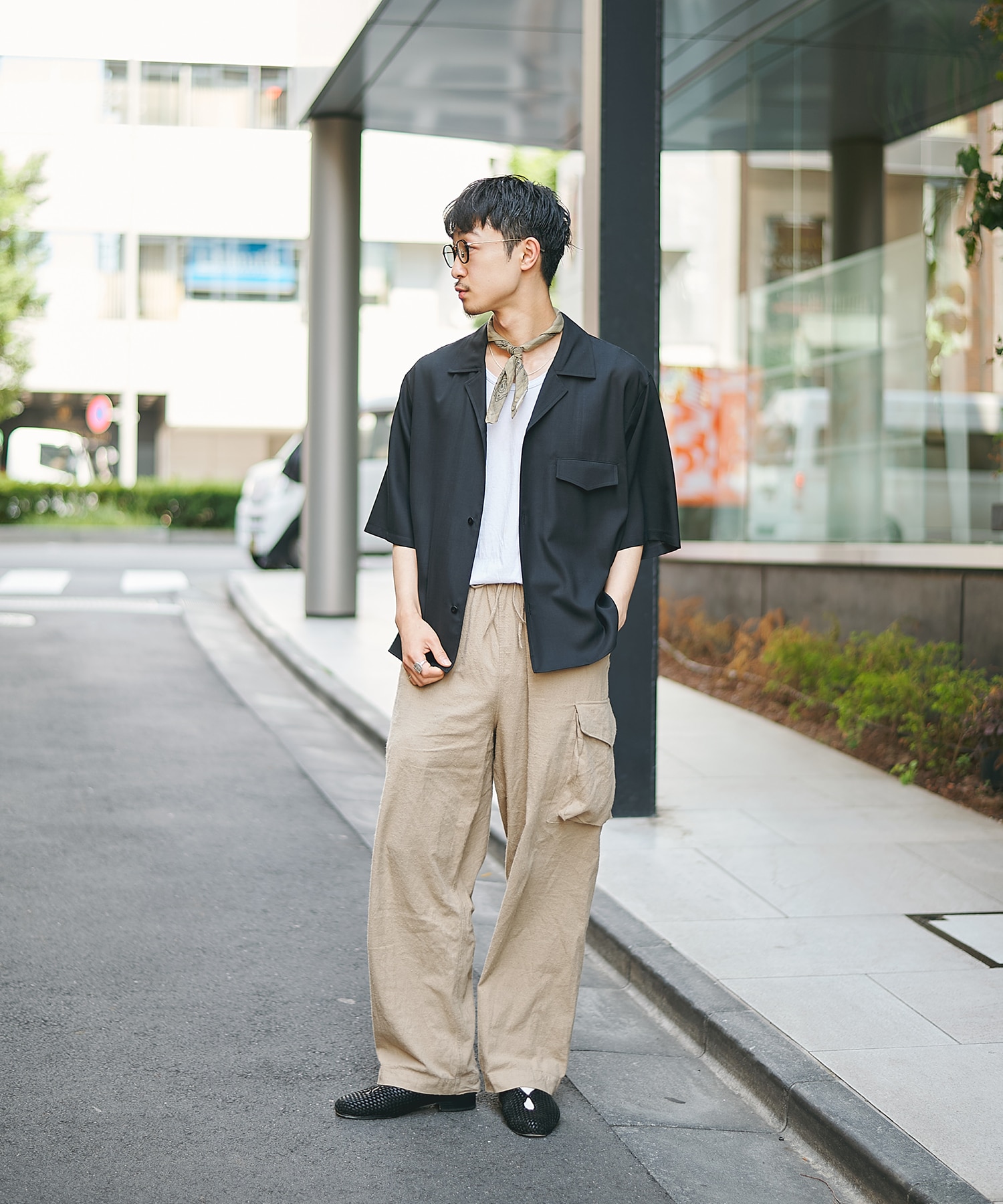 Extra Wool Open Shirts STUDIOUS