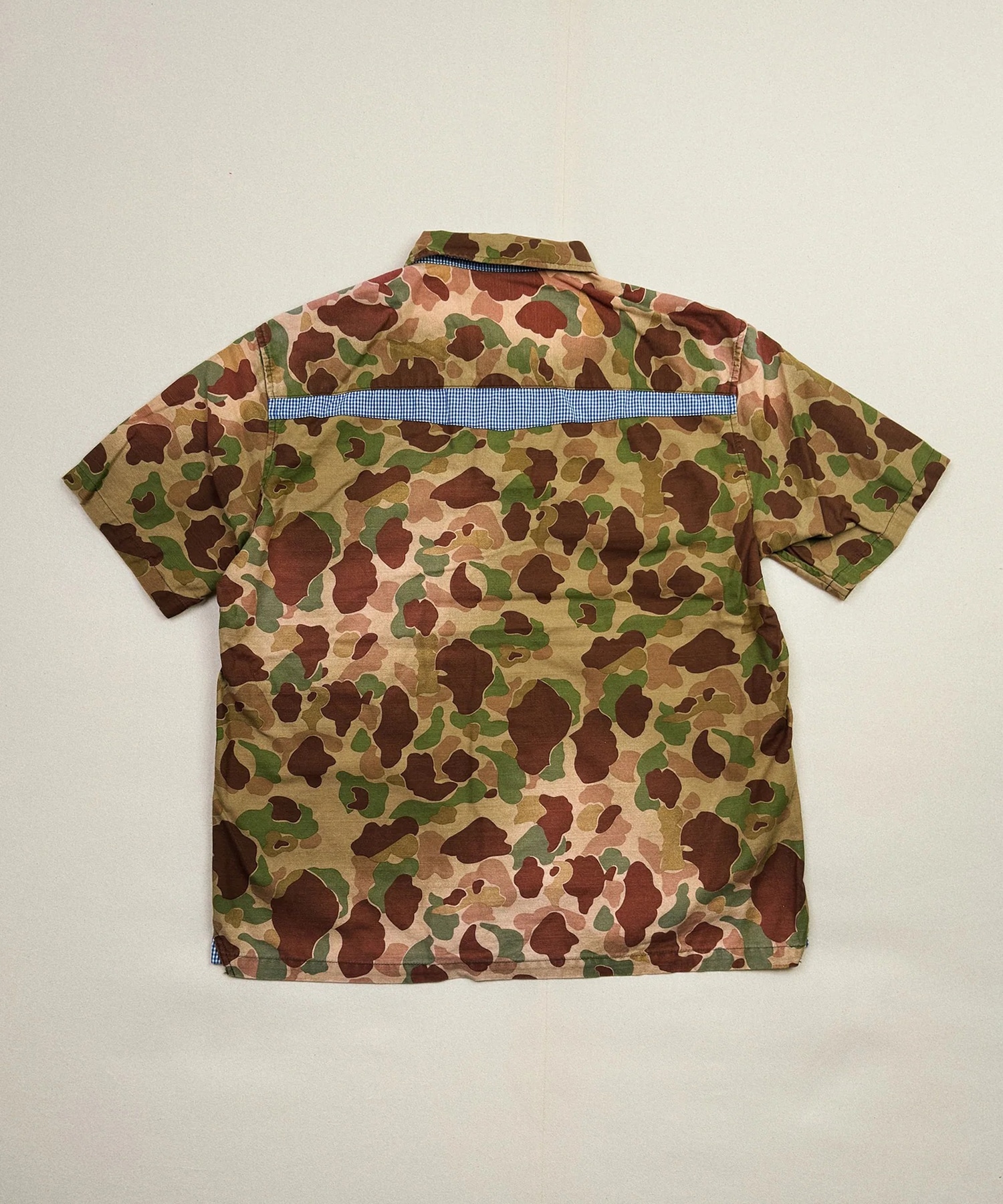 Patchworked Camo Shirt KHOKI