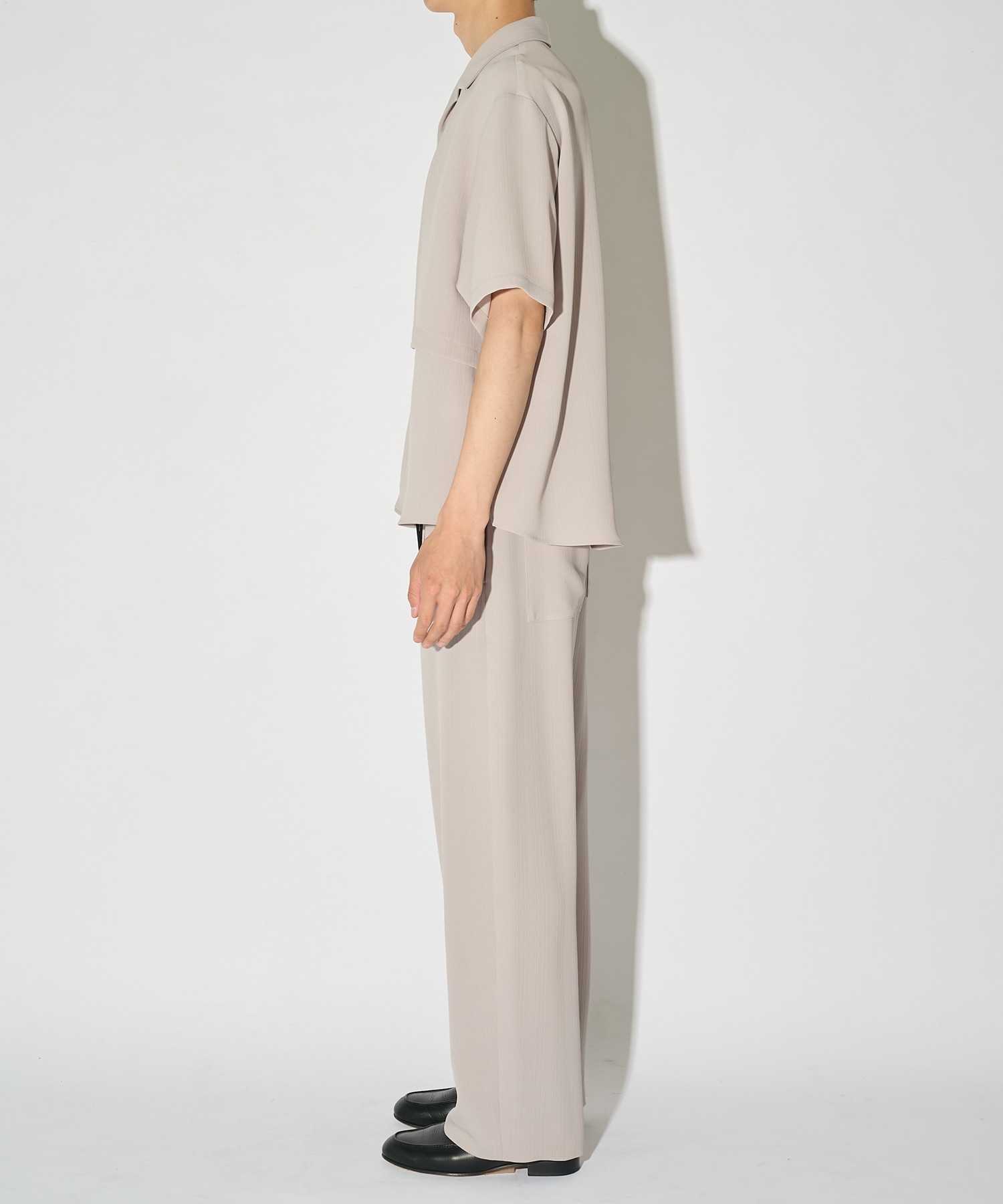 別注 Cord pique Drawstring Relaxed Pants CULLNI
