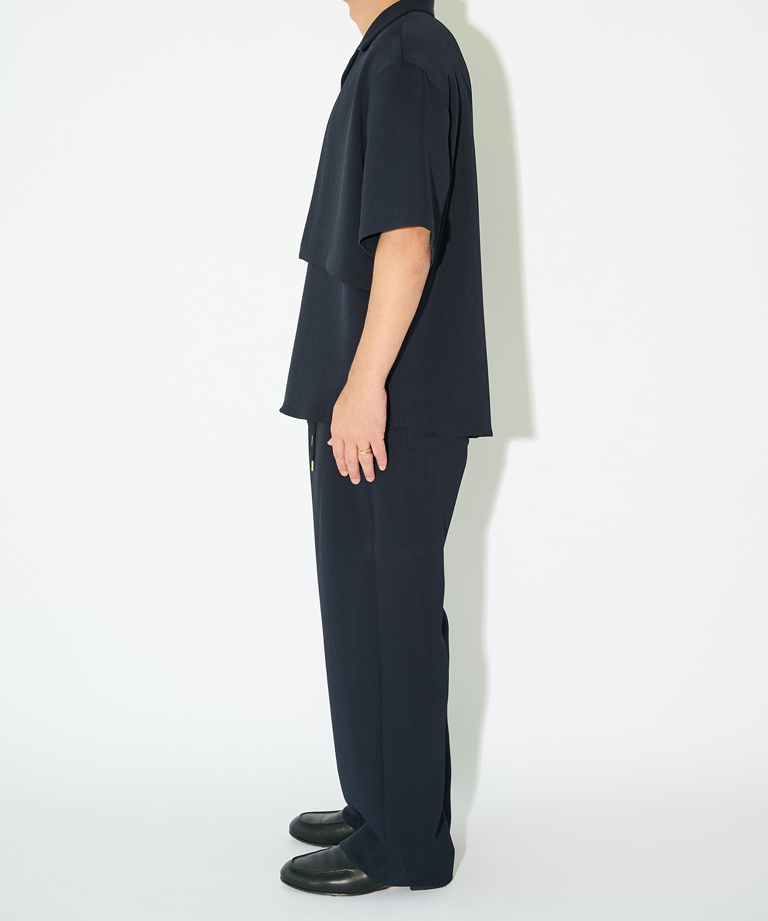 別注 Cord pique Drawstring Relaxed Pants CULLNI