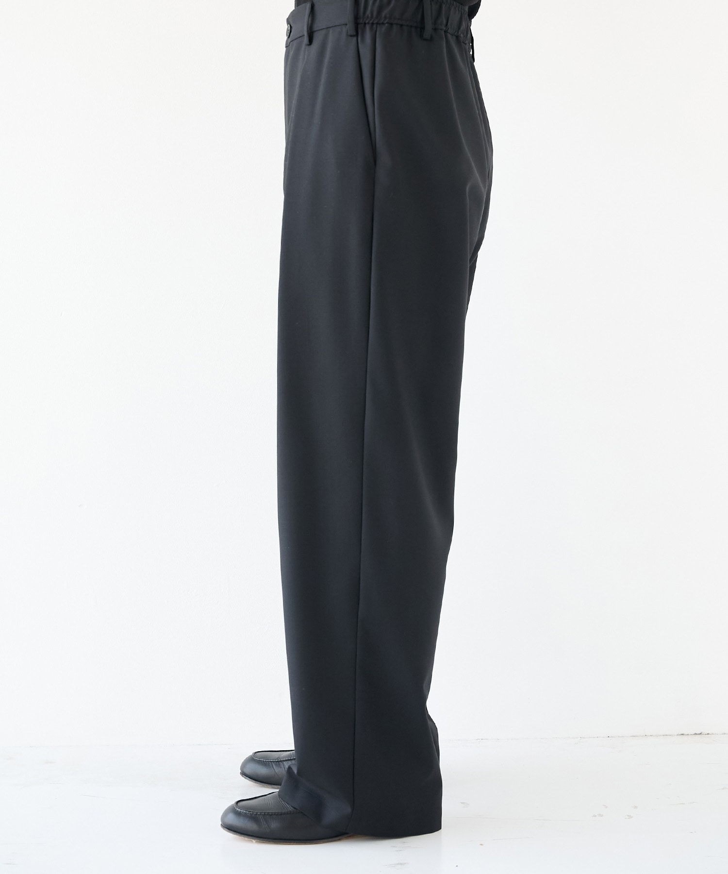 Non-Mulesed Summer Wool Slacks STUDIOUS