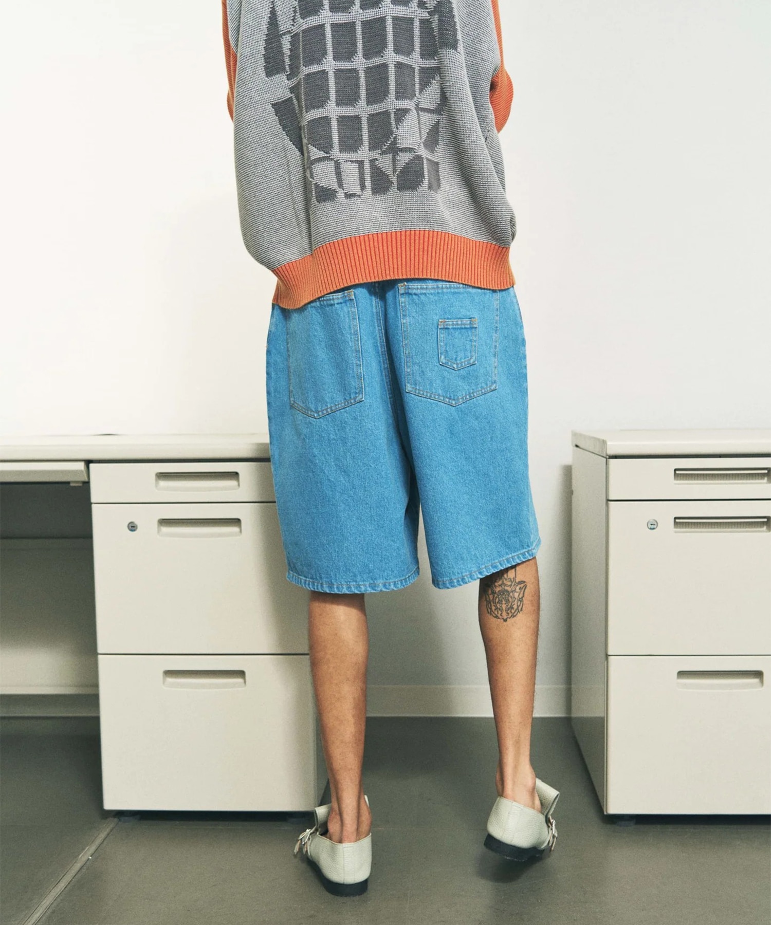 6 POCKET DENIM SHORTS PHINGERIN