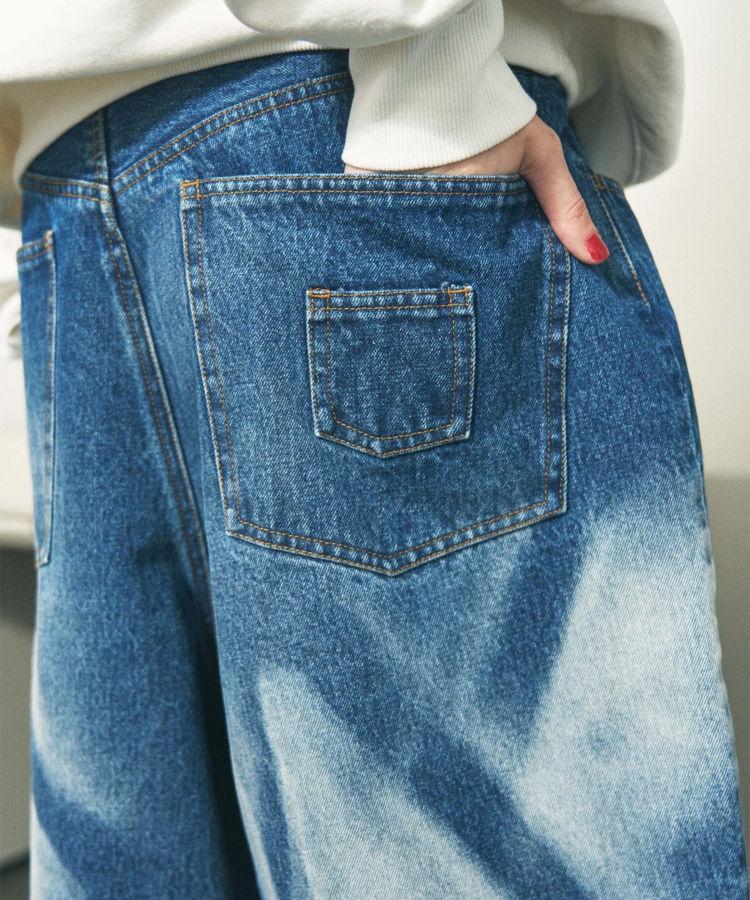 6 POCKET DENIM SHORTS LAZER PHINGERIN