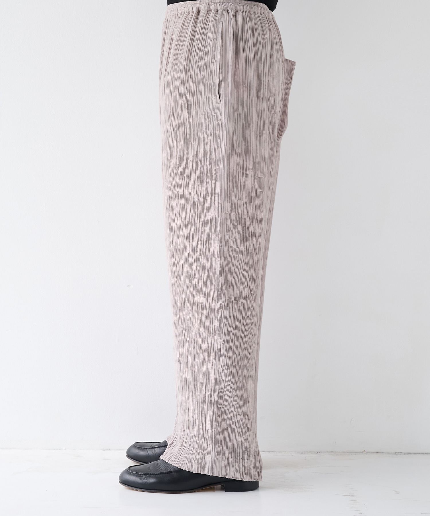 Silky Pleats Easy Pants STUDIOUS