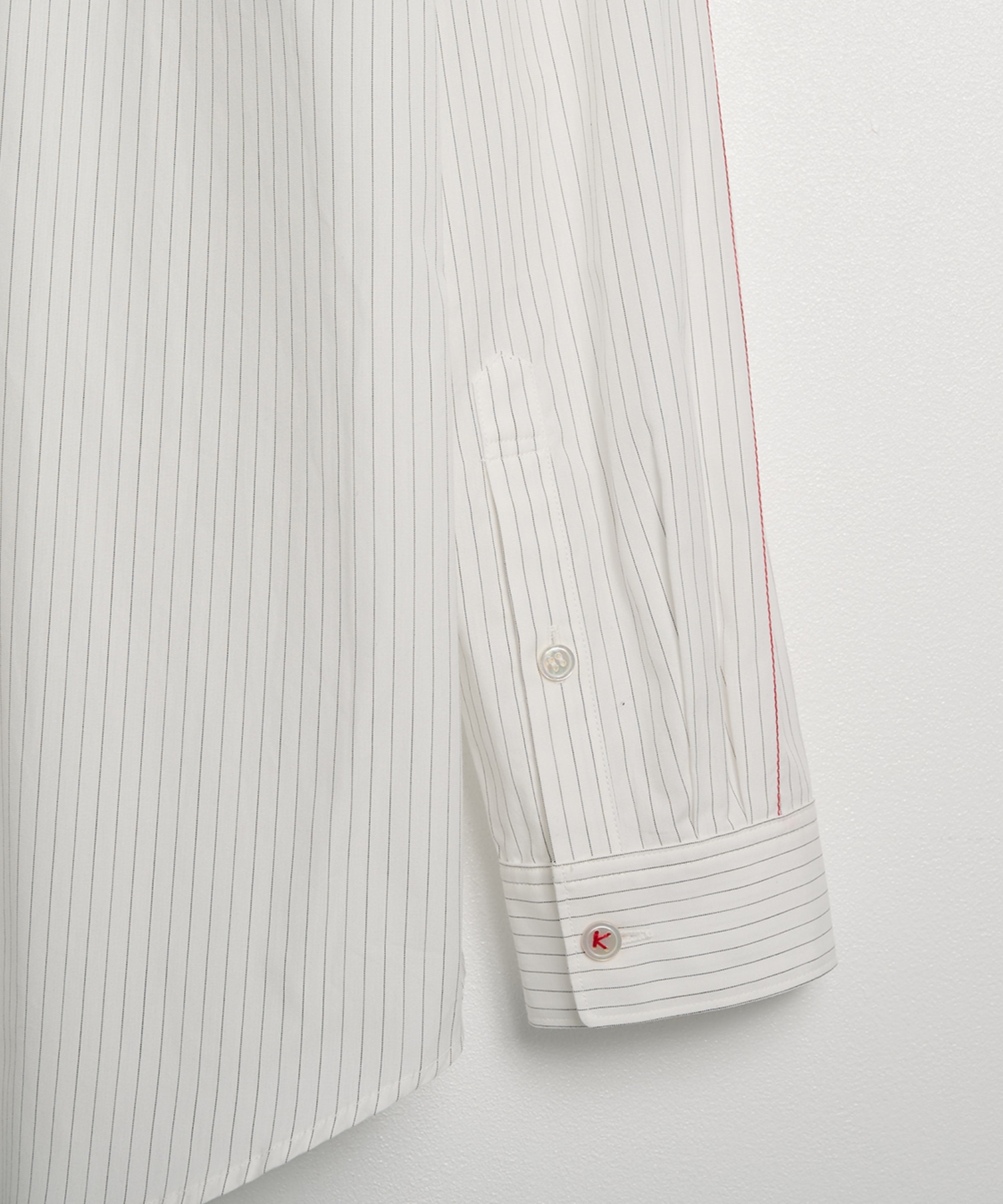 Round collar shirt KHOKI