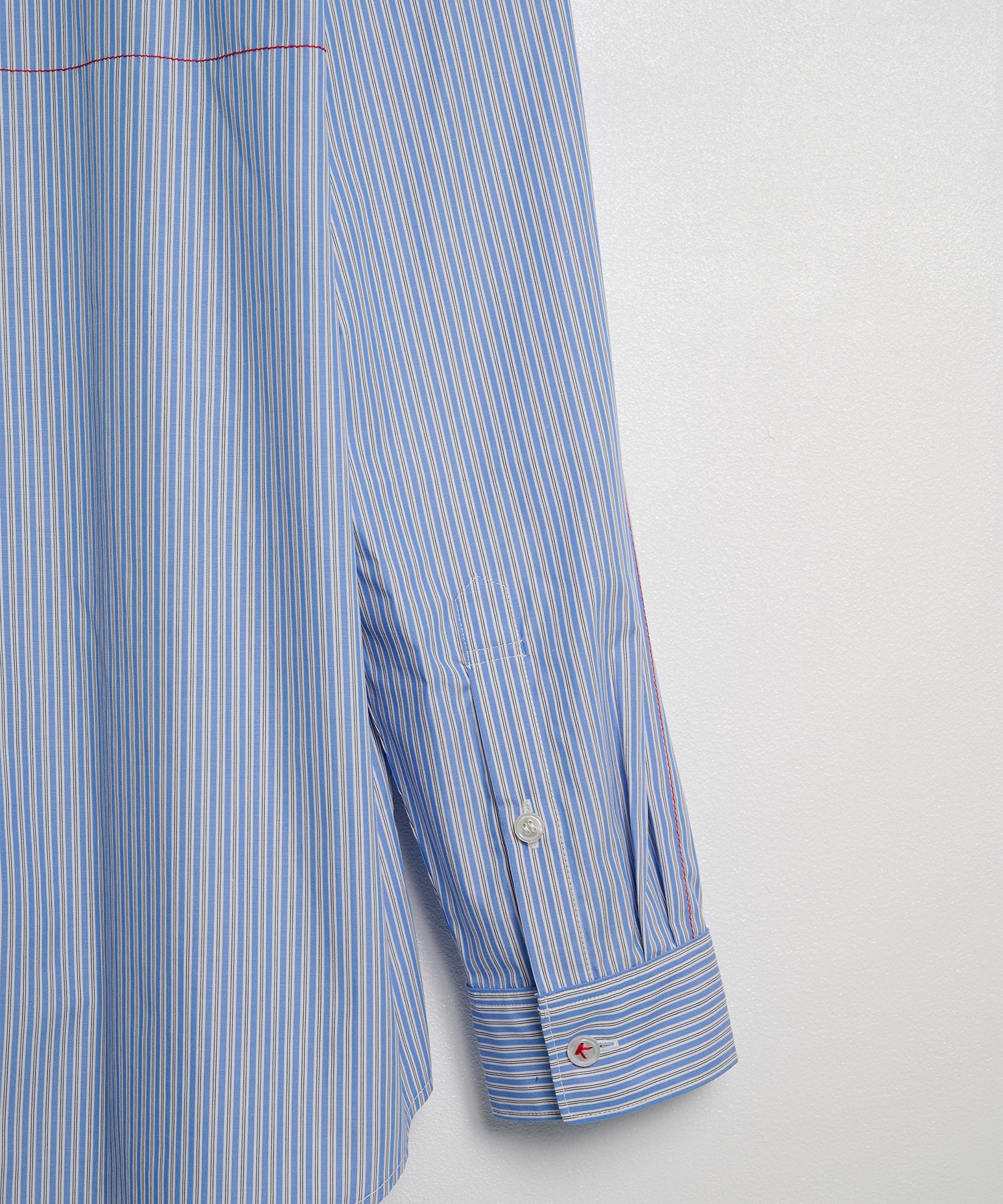 Round collar shirt KHOKI