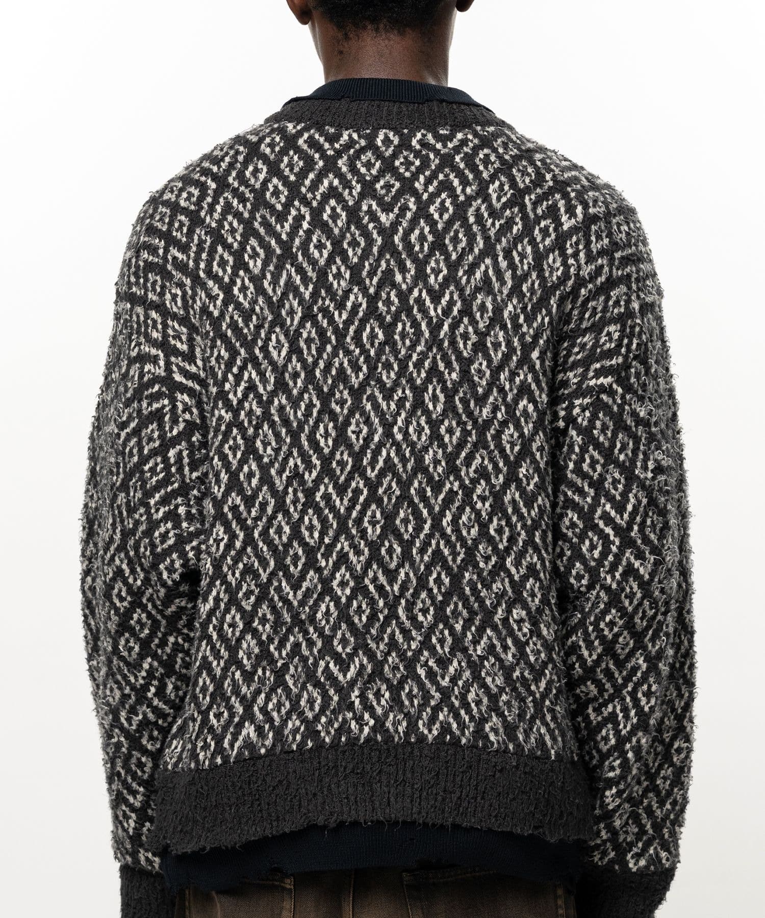LAYERED KNIT PULLOVER Maison MIHARA YASUHIRO