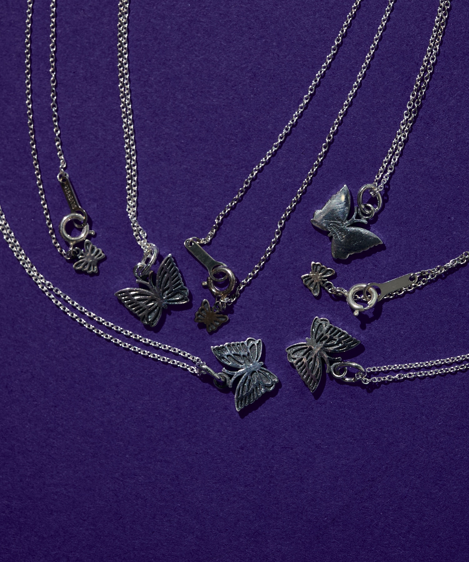 Pendant - 925 Silver (Papillon) NEEDLES