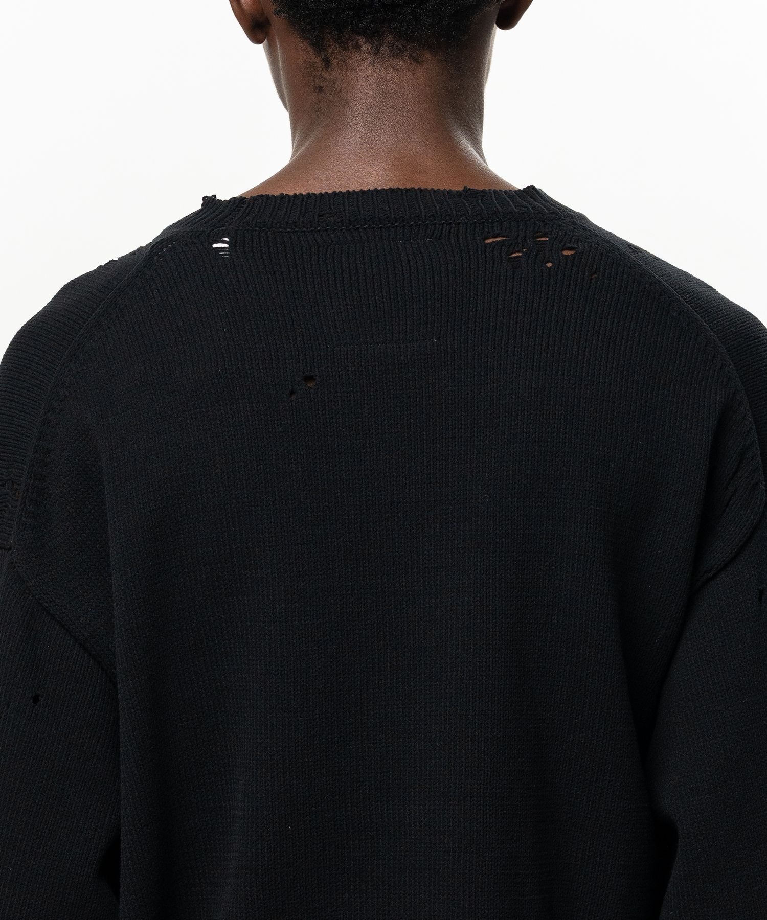 LETTERED KNIT PULLOVER Maison MIHARA YASUHIRO