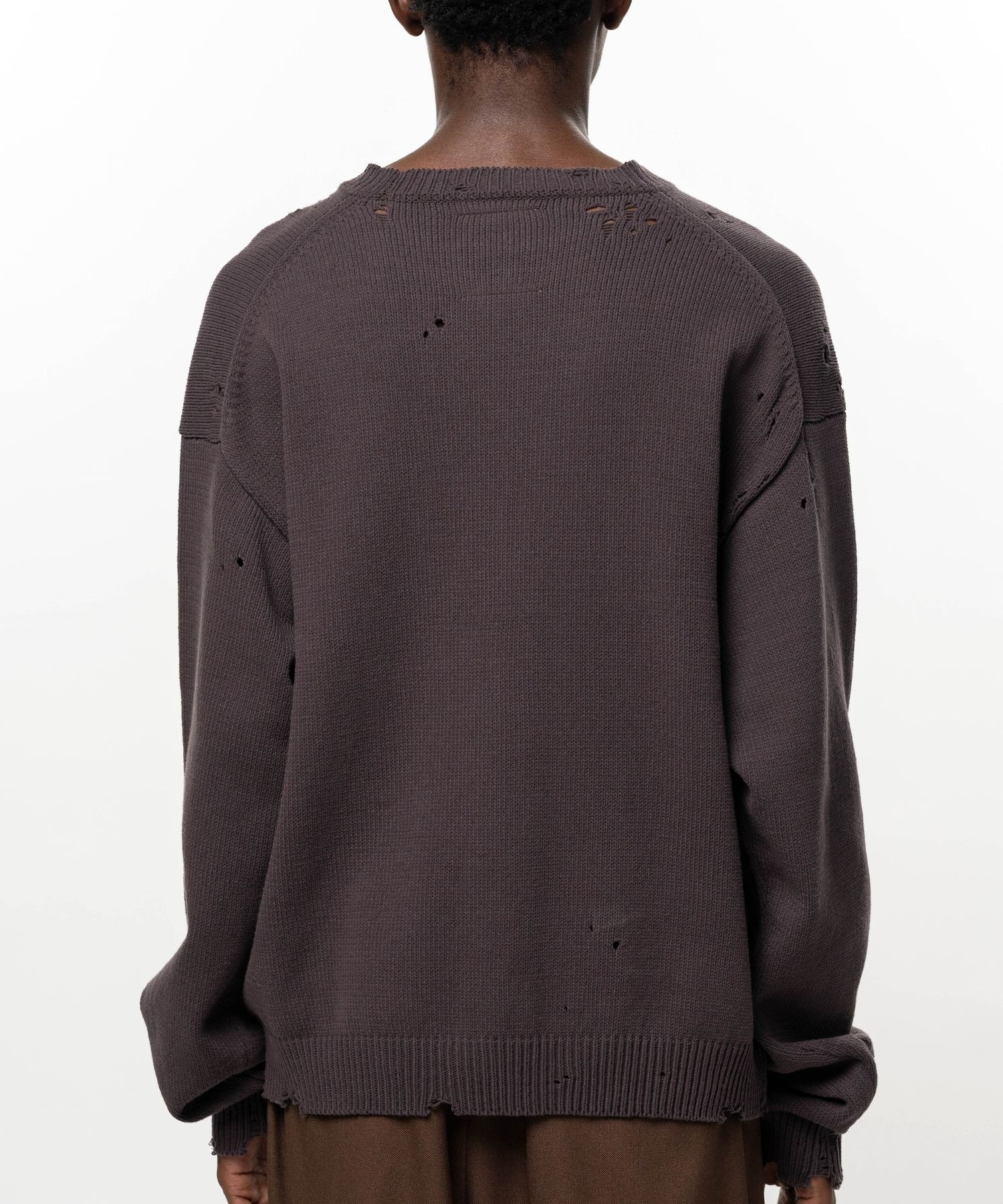 LETTERED KNIT PULLOVER Maison MIHARA YASUHIRO