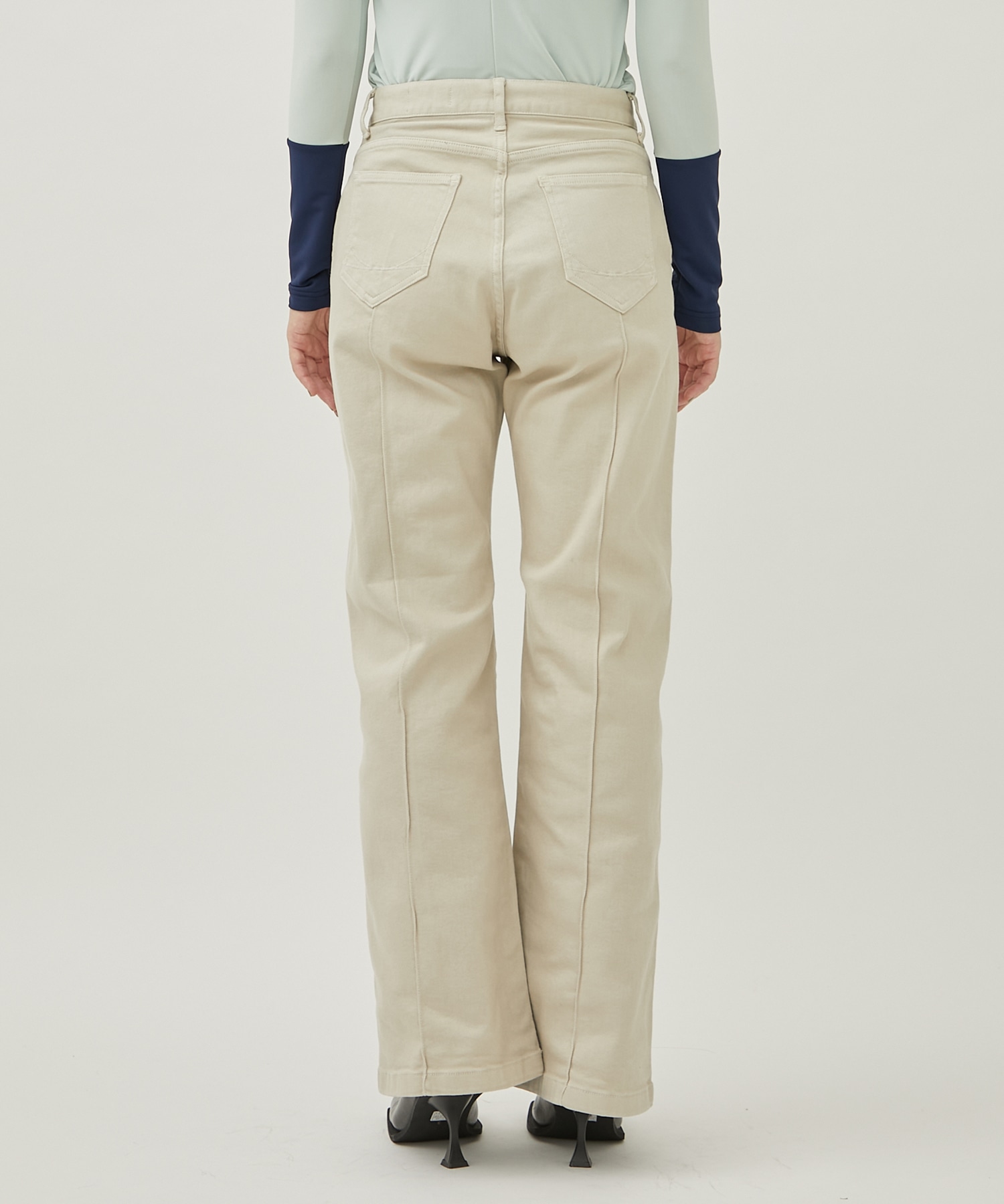 別注CENTER CREASE STRAIGHT DENIM FACTOTUM