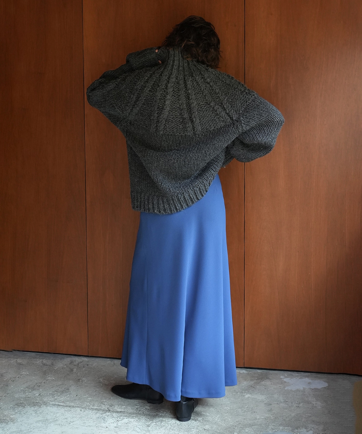 CHUNKY CABLE HAND KNIT TOPS CLANE