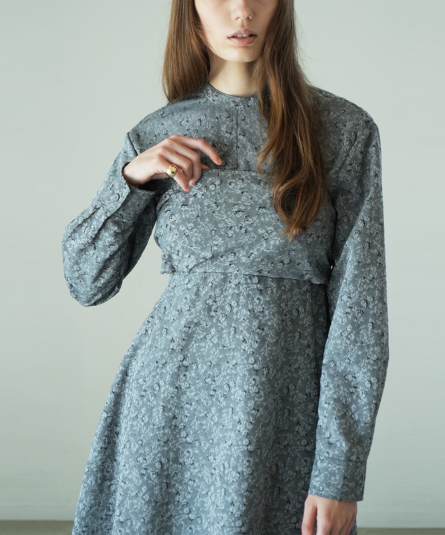 2WAY JAQUARD ONEPIECE CLANE