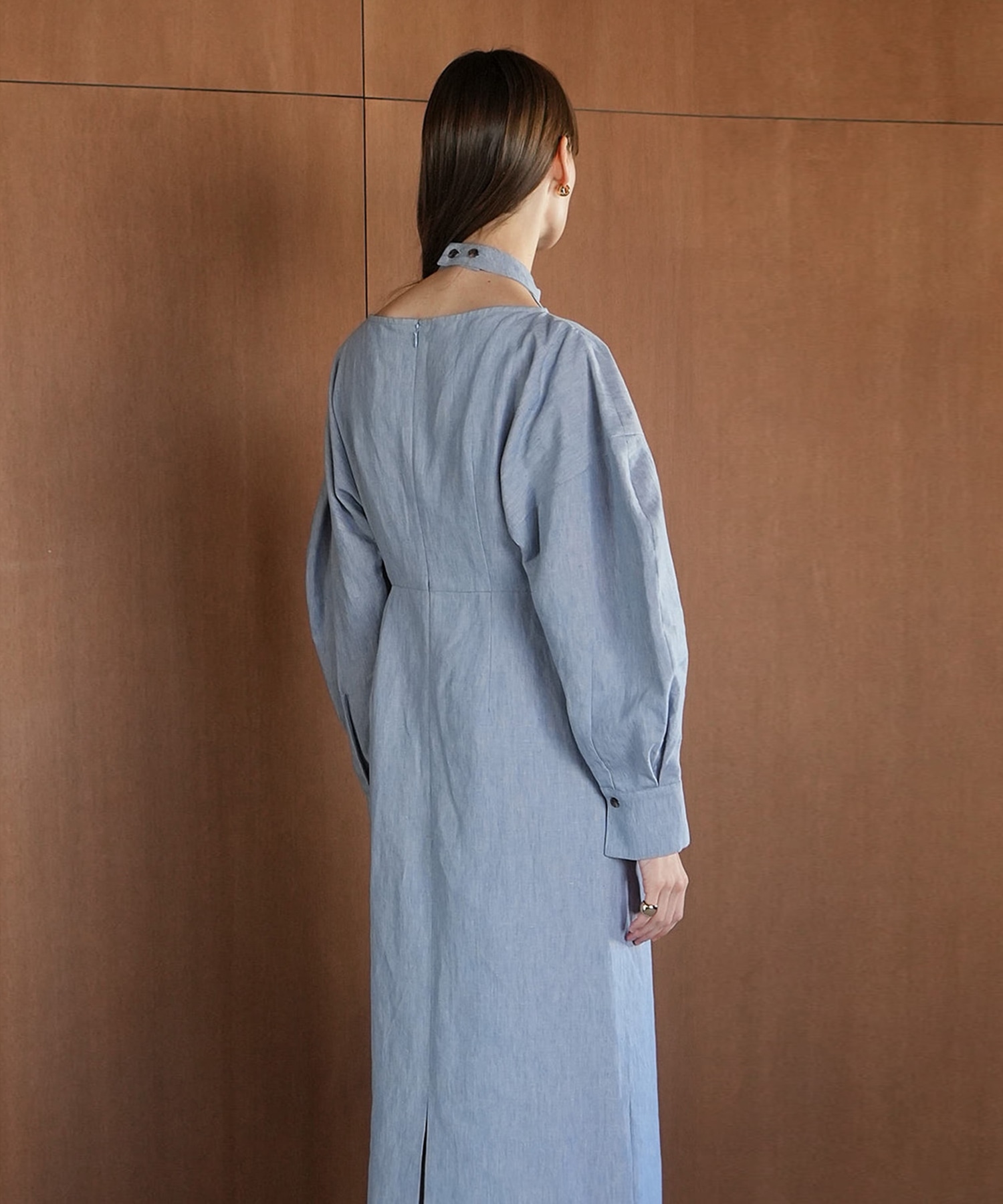 HALTER LAYERED ONEPIECE CLANE