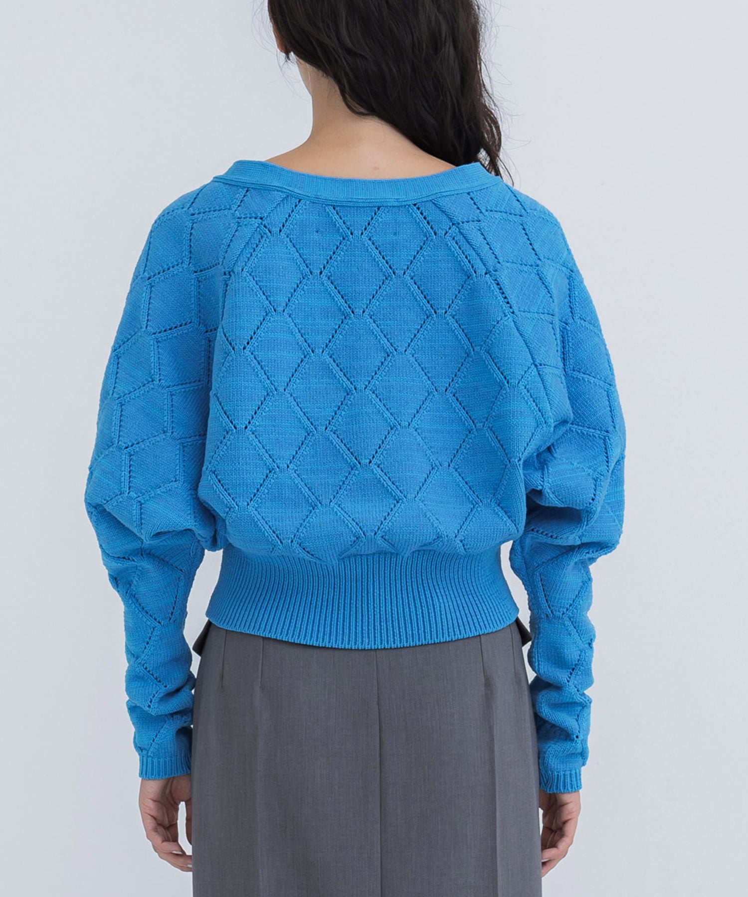 Diamond Knit Cardigan STUDIOUS