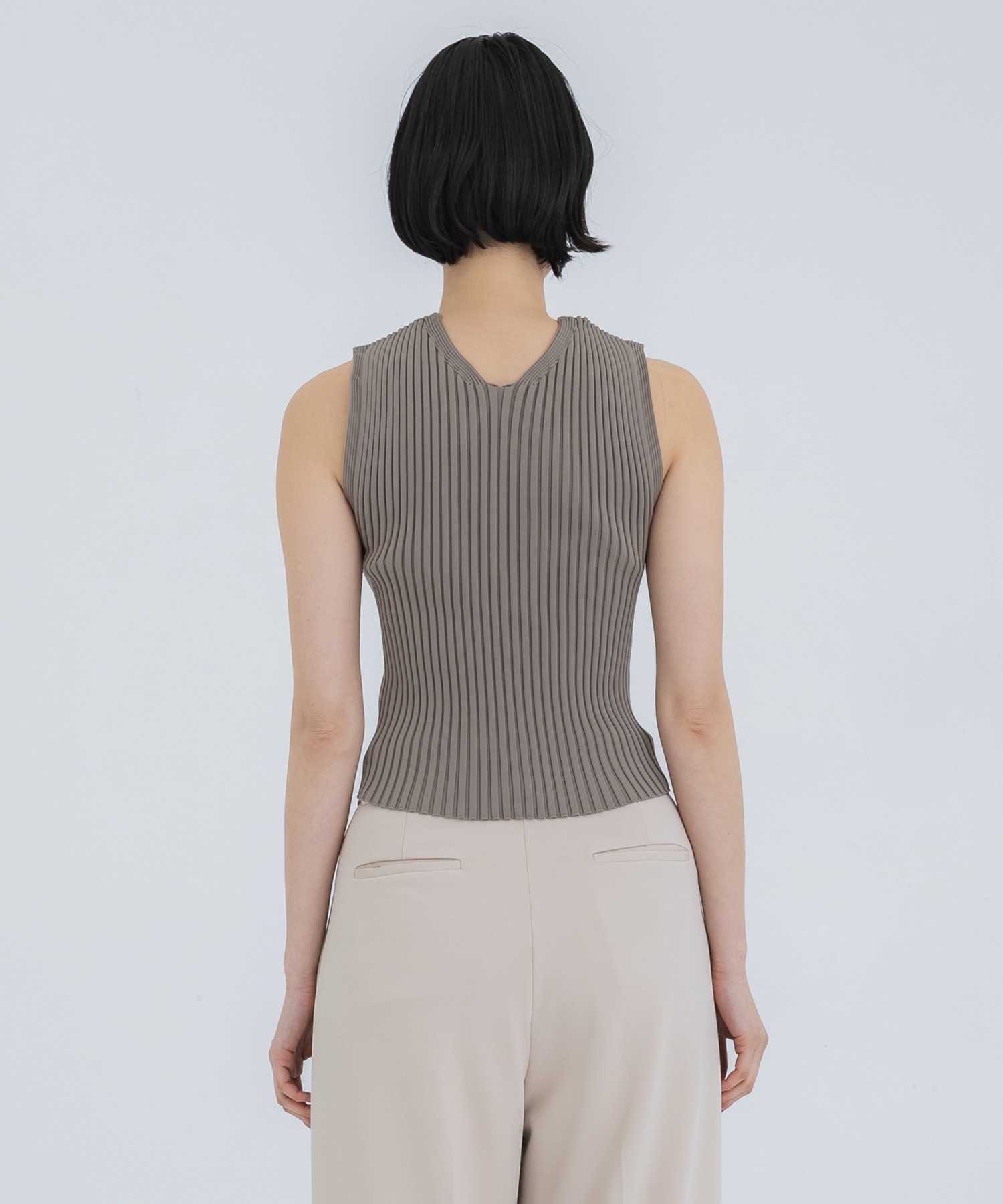 Eco-Vneck knit IIROT