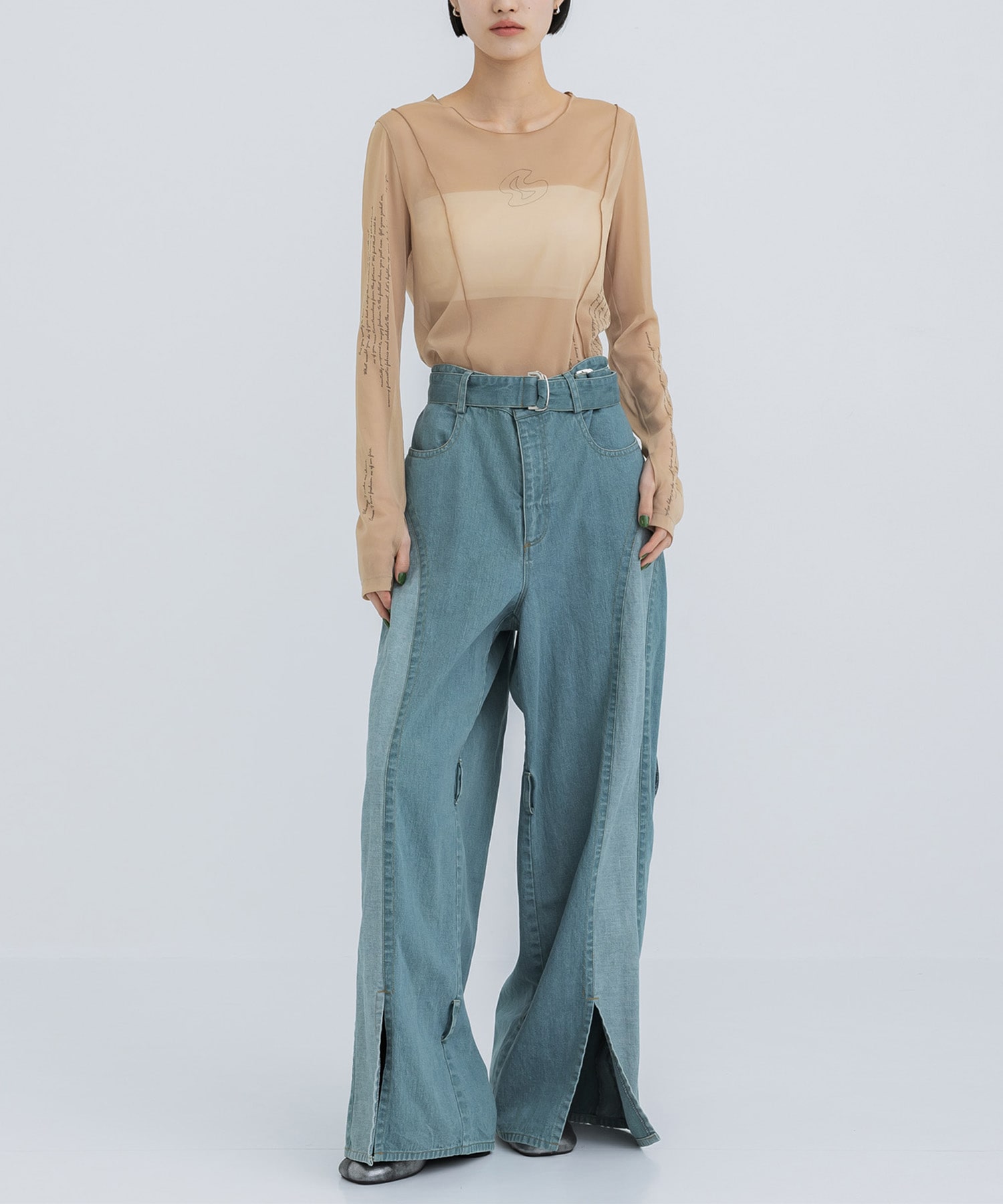Bondage Denim Pants STUDIOUS