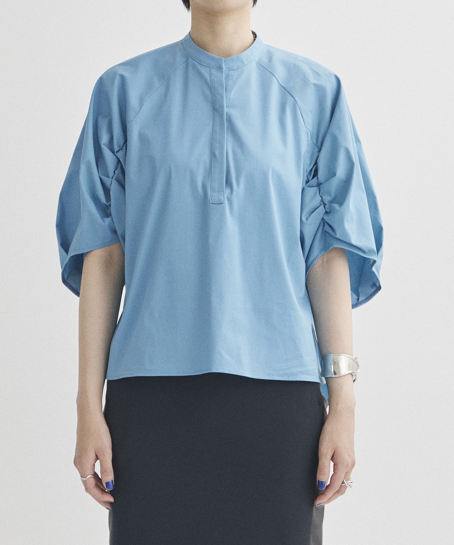 Tucked Sleeve Blouse STUDIOUS