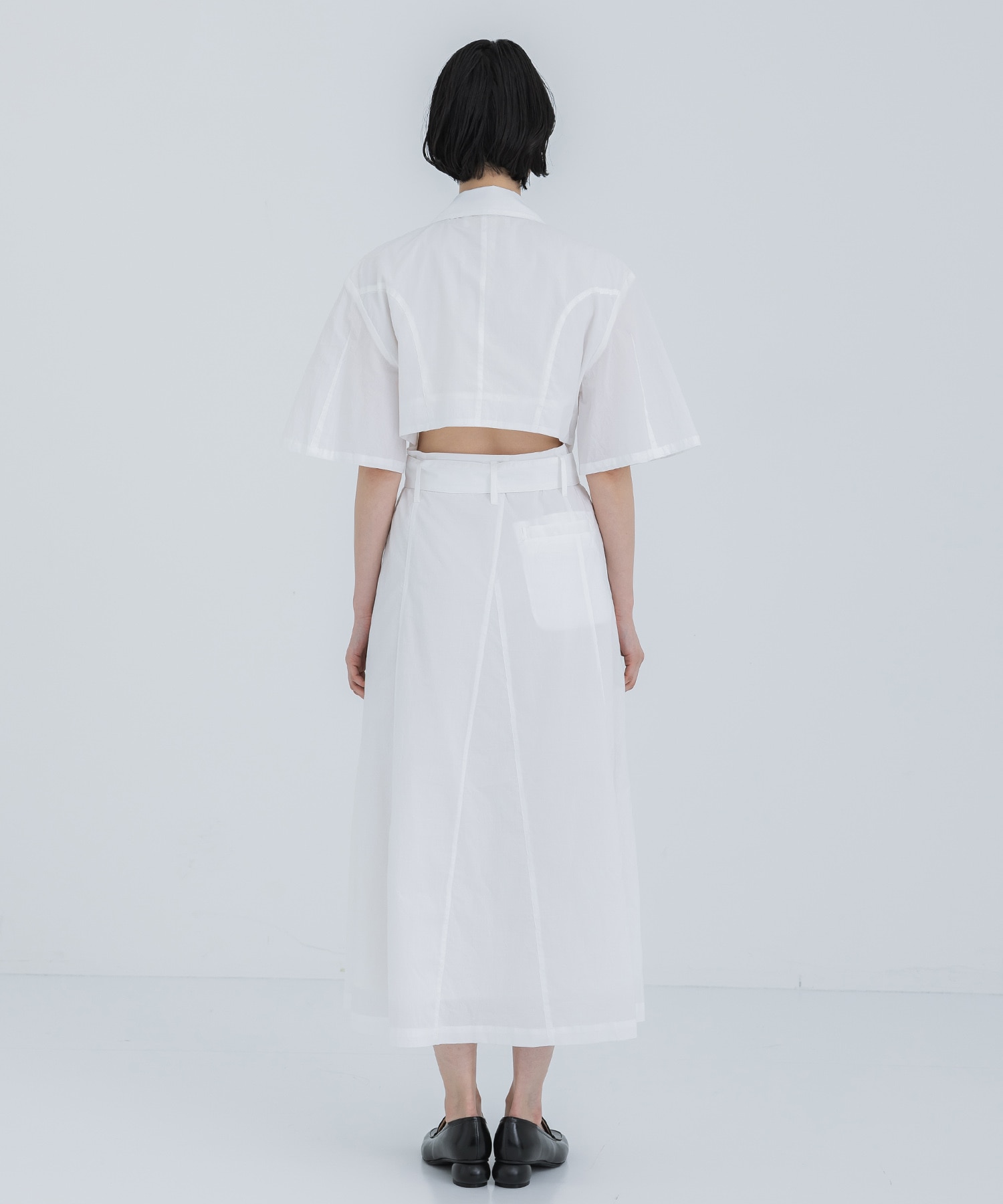 Leila trench dress WH AKIRANAKA