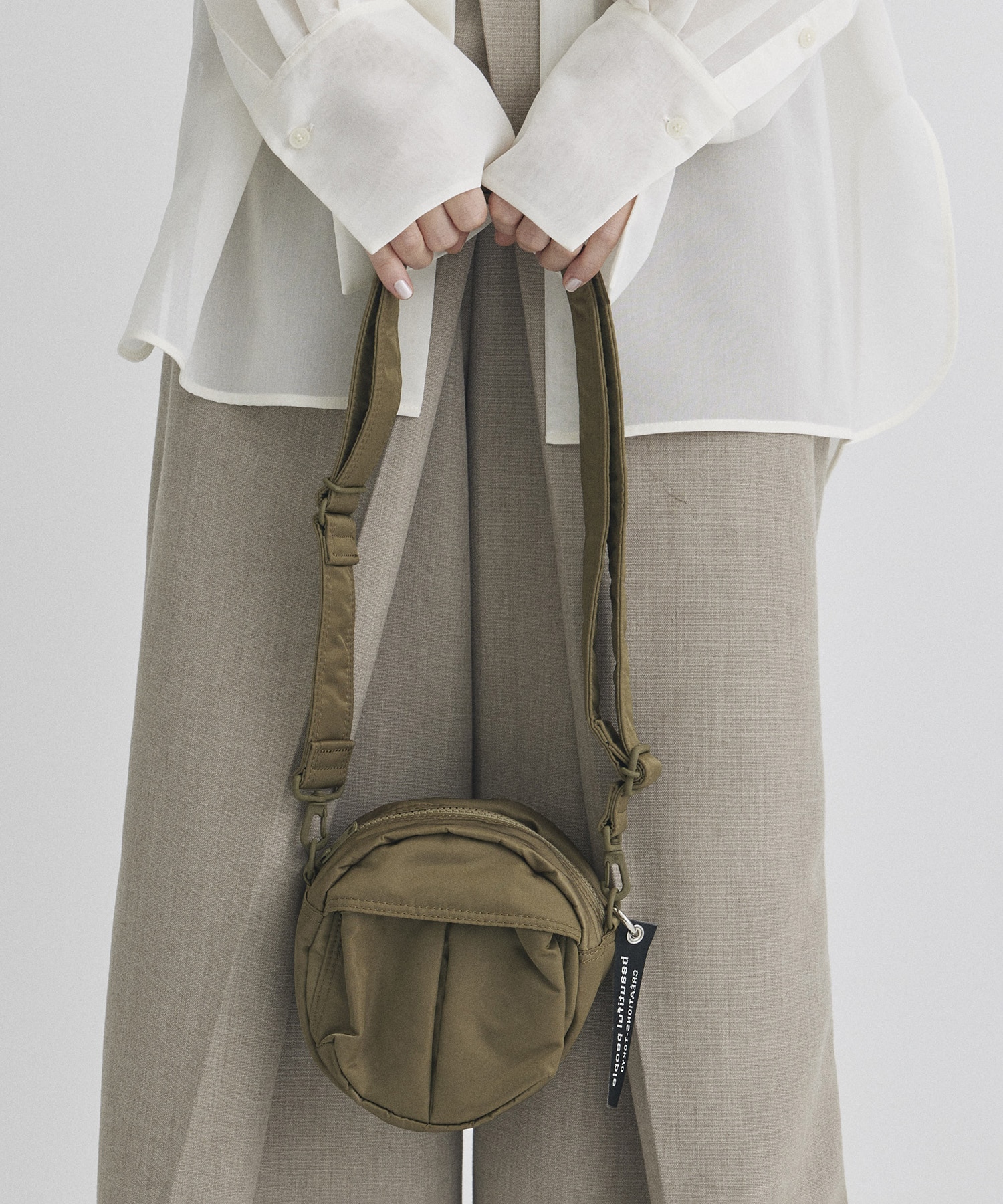 POTRxbp shoulder bag in nylon twill beautiful people
