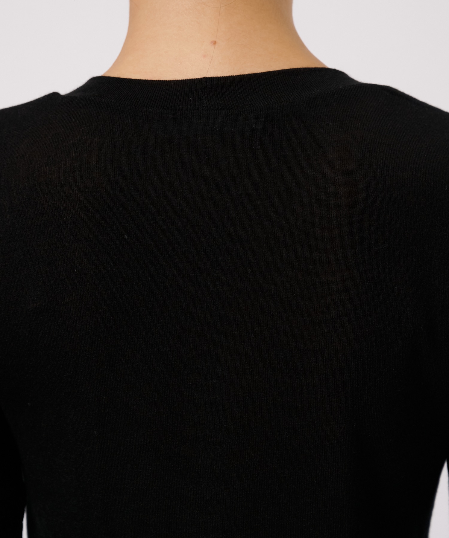 別注TENCEL CASHMERE LONG SLEEVE KNIT CINOH