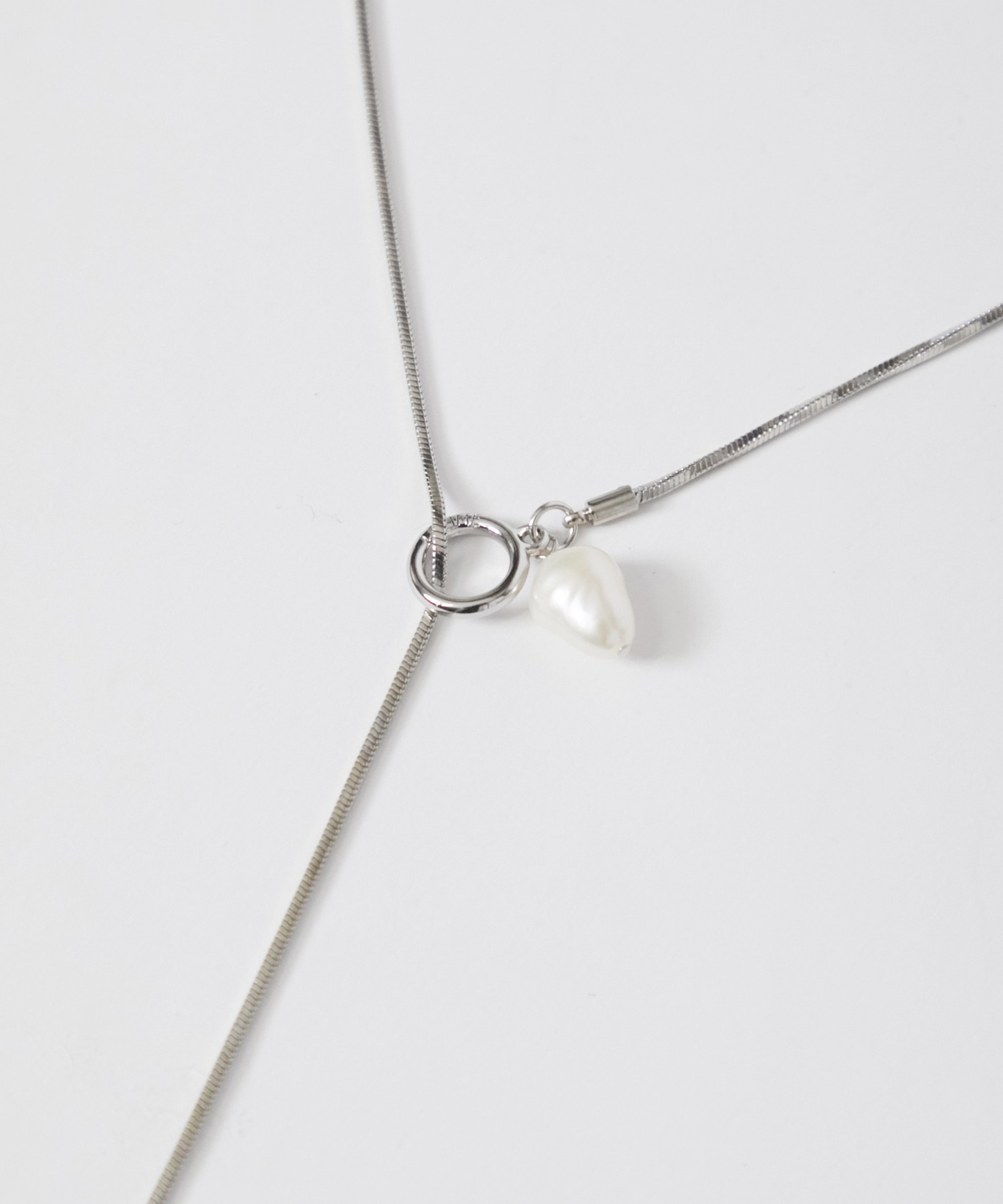 Pearl Snake Chain Necklace LOHME