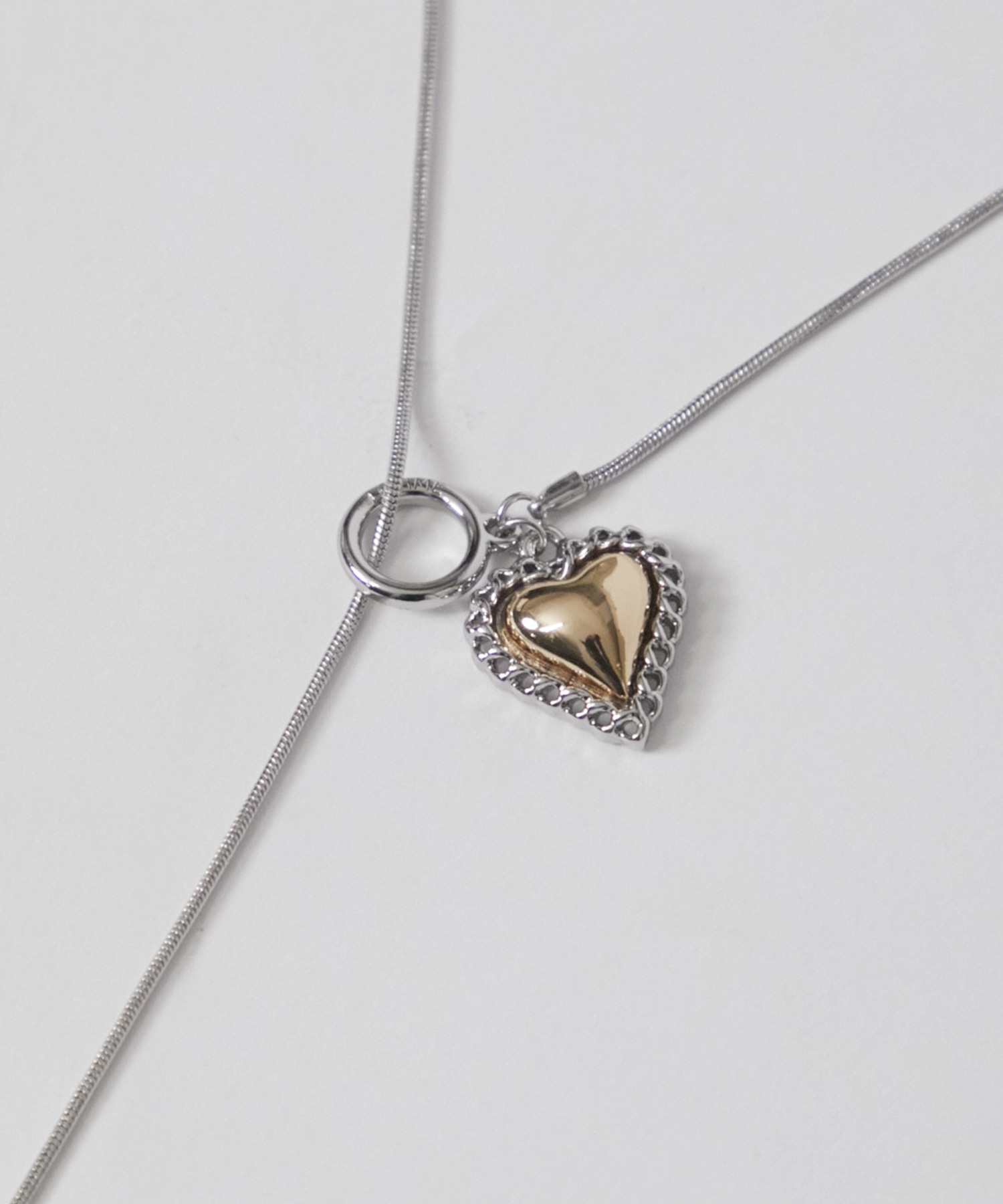 Heart Snake Chain Necklace LOHME
