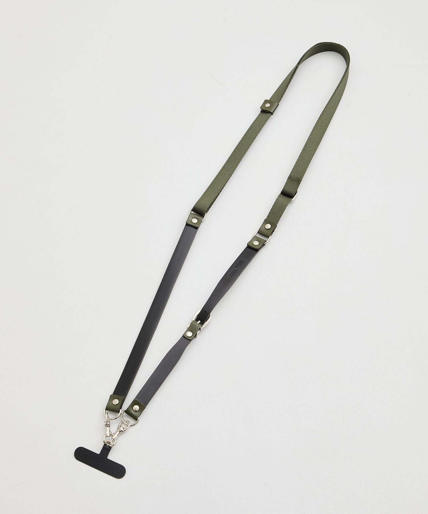 Leather nylon phone strap TOGA