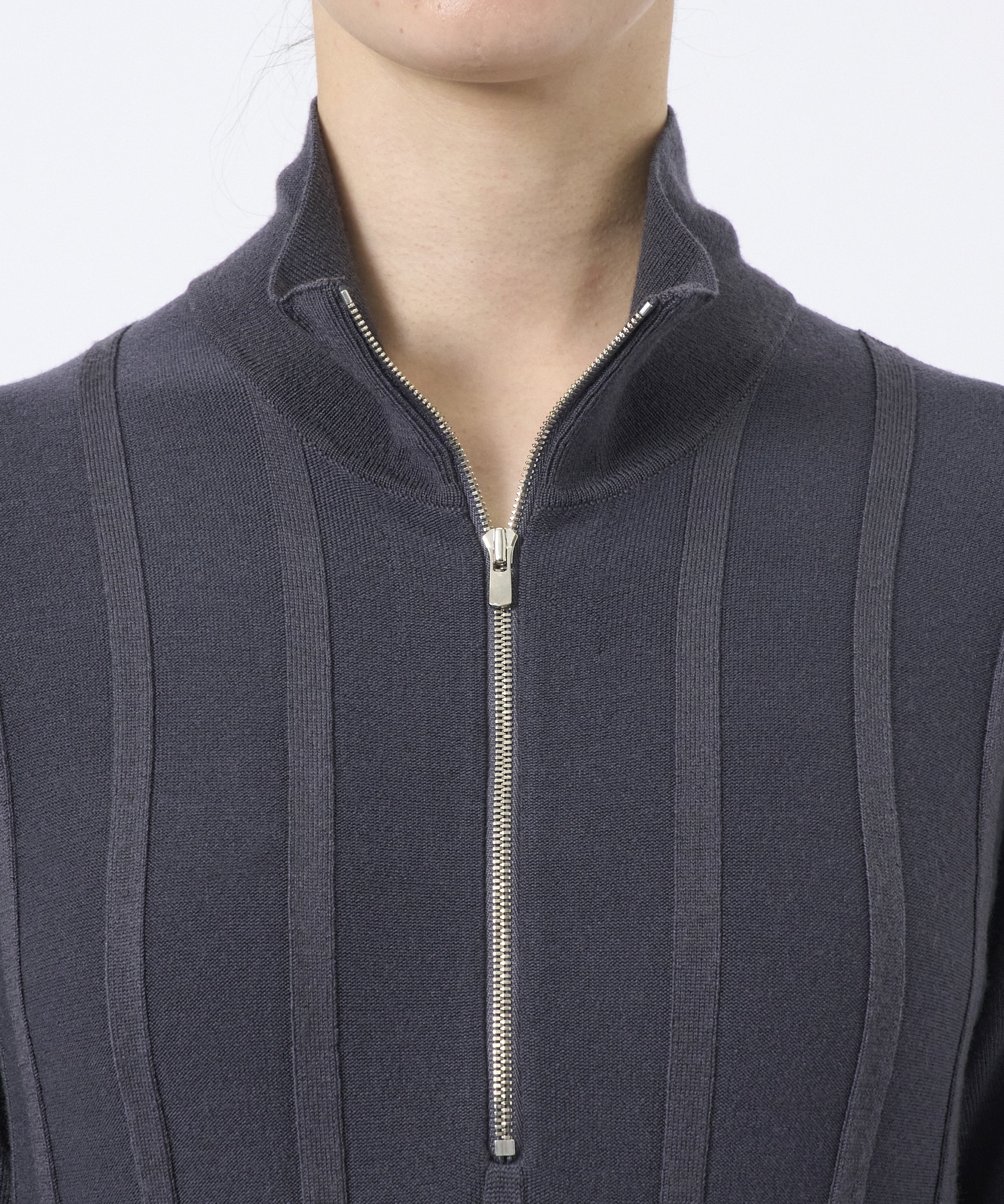 別注ZIP KNIT DRESS CINOH