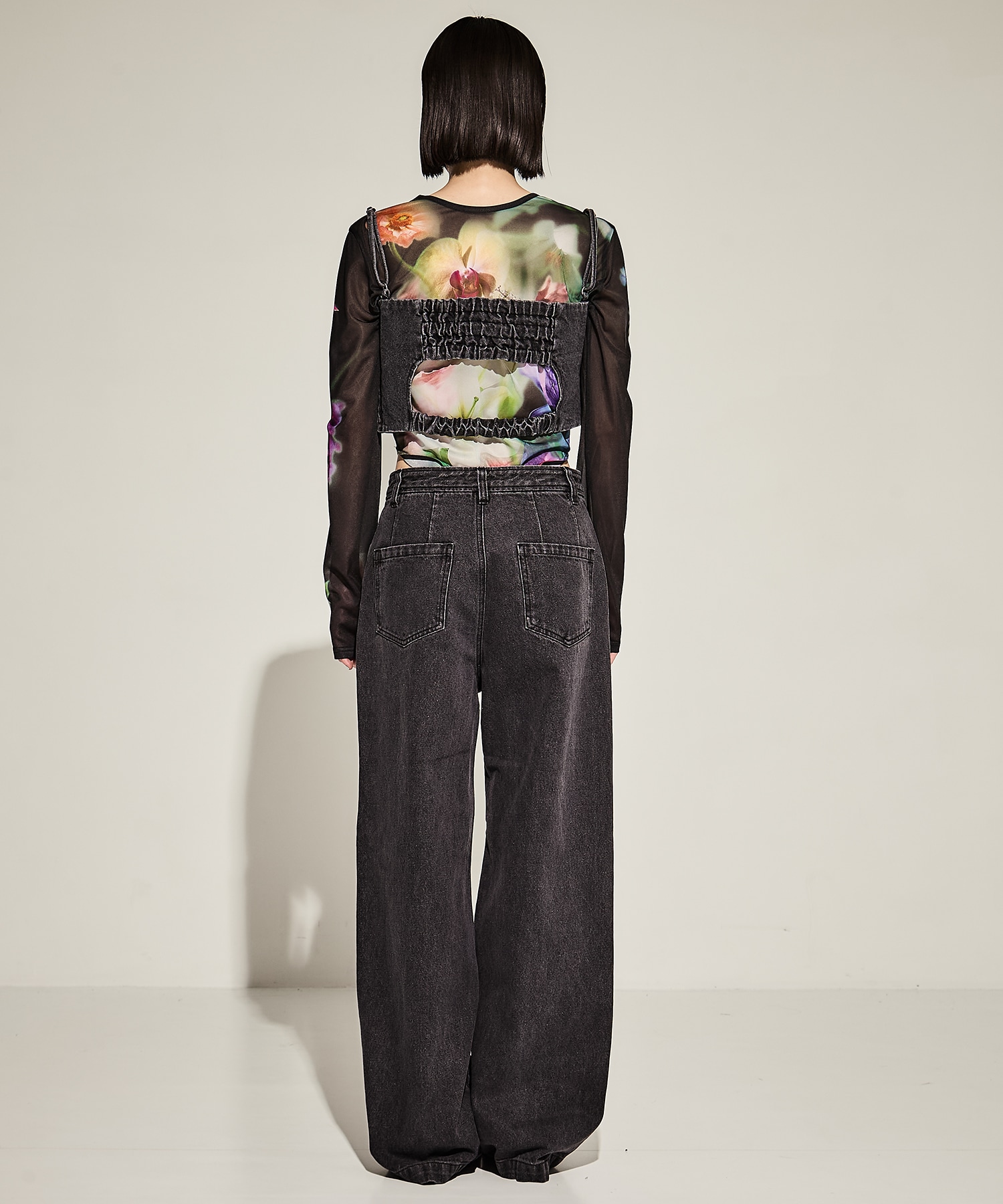BUISTIER DENIM SET ROMPERES AMERI