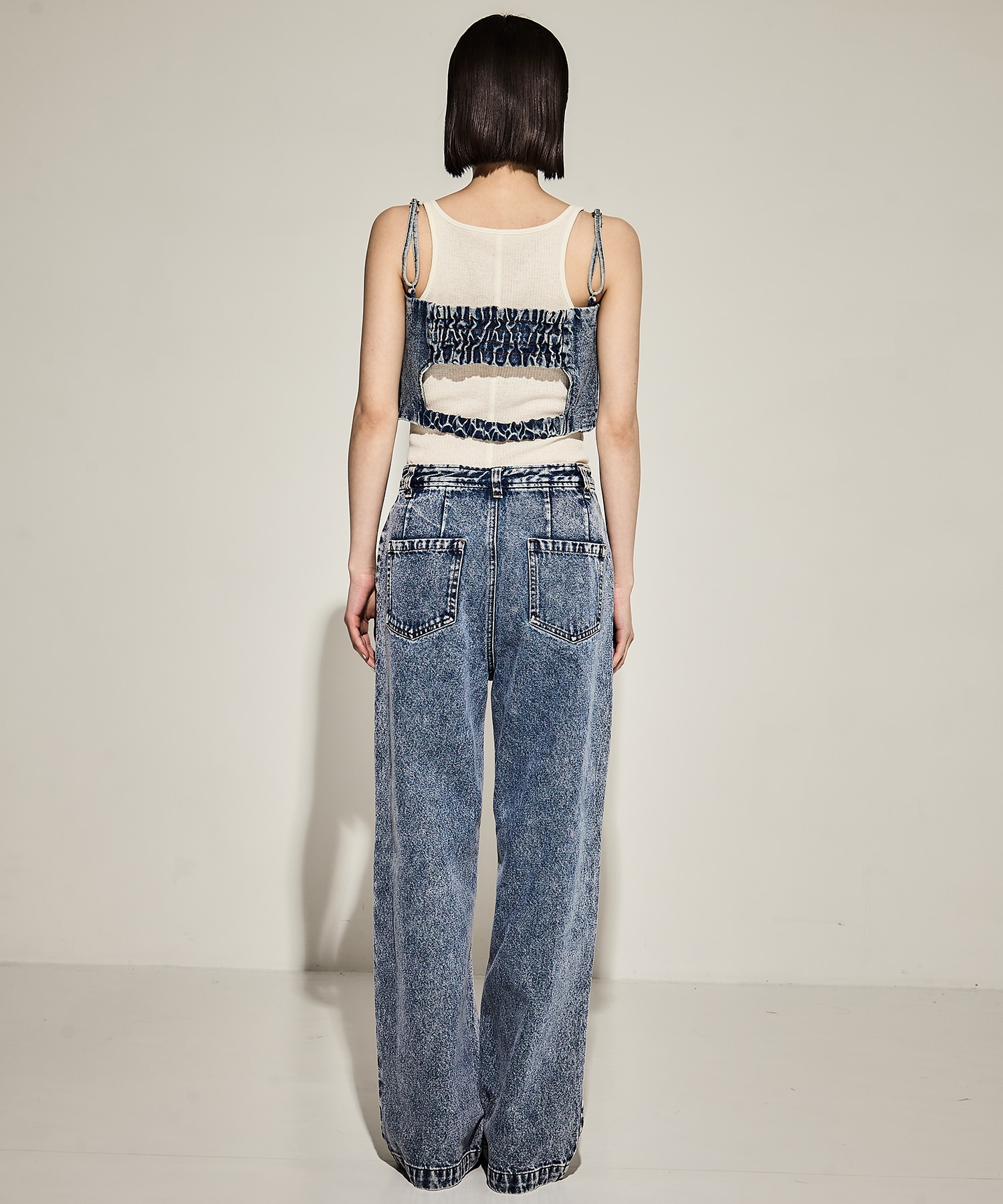 BUISTIER DENIM SET ROMPERES AMERI