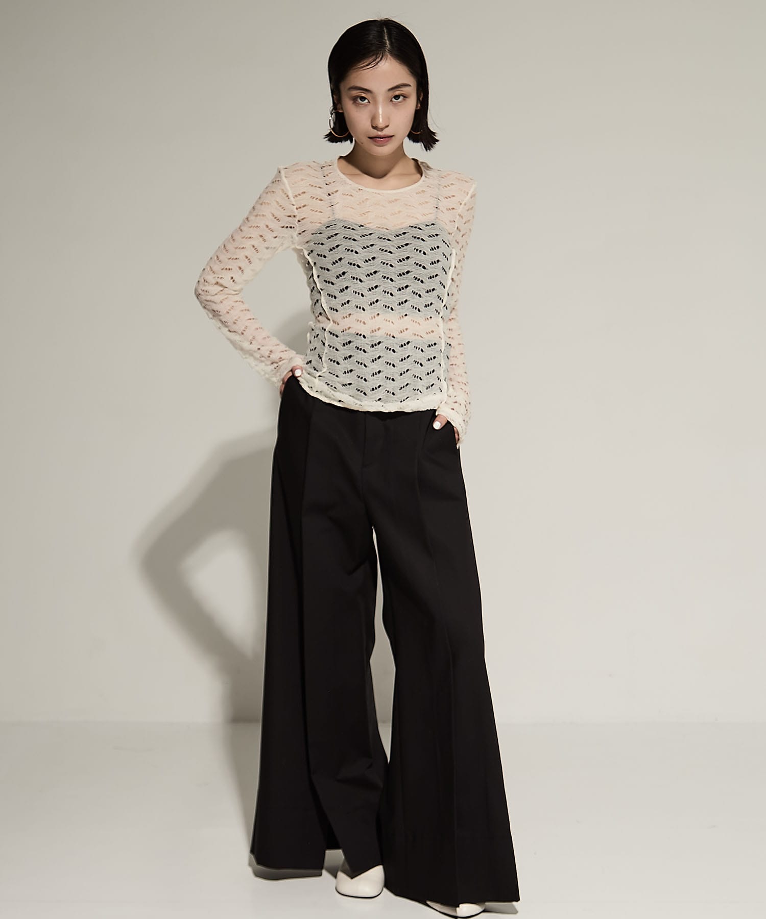 Jacquard Long T-shirts TODAYFUL