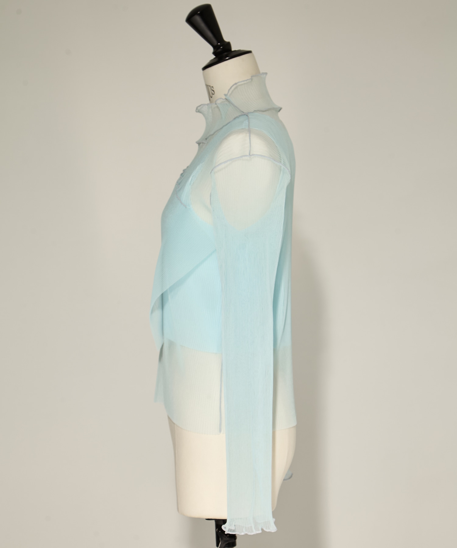 SHEER LAYERED LONG SLEEVE TOP kotohayokozawa